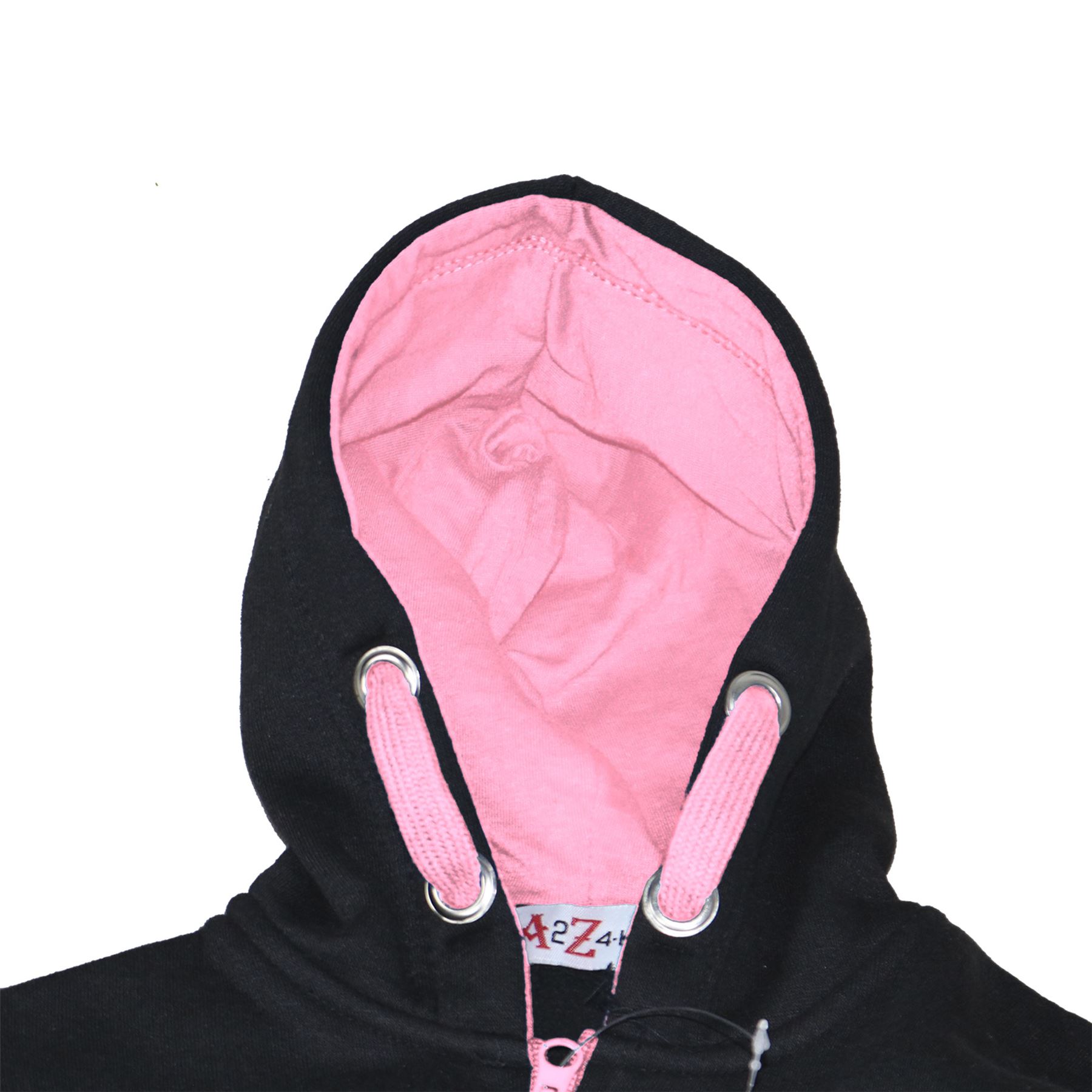 Kids Girls Boys A2Z Onesie One Piece Contrast Fleece Hoodie All In One Jumpsuit - Picture 7 of 66