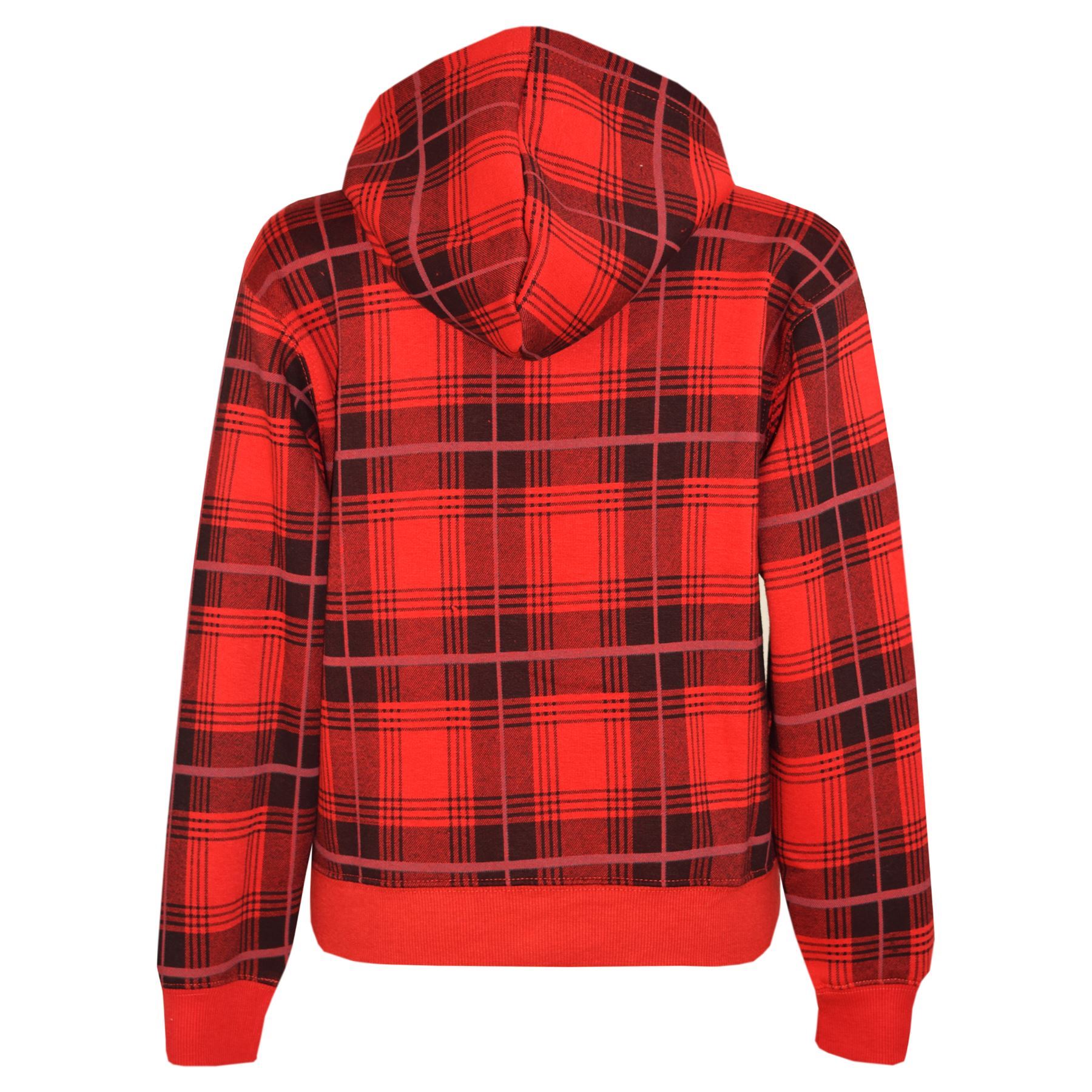 Kids Classic Plain & Tie Dye Print Full Zip-Up Soft Hooded Zipper Jacket 2-13Yrs - Picture 100 of 128
