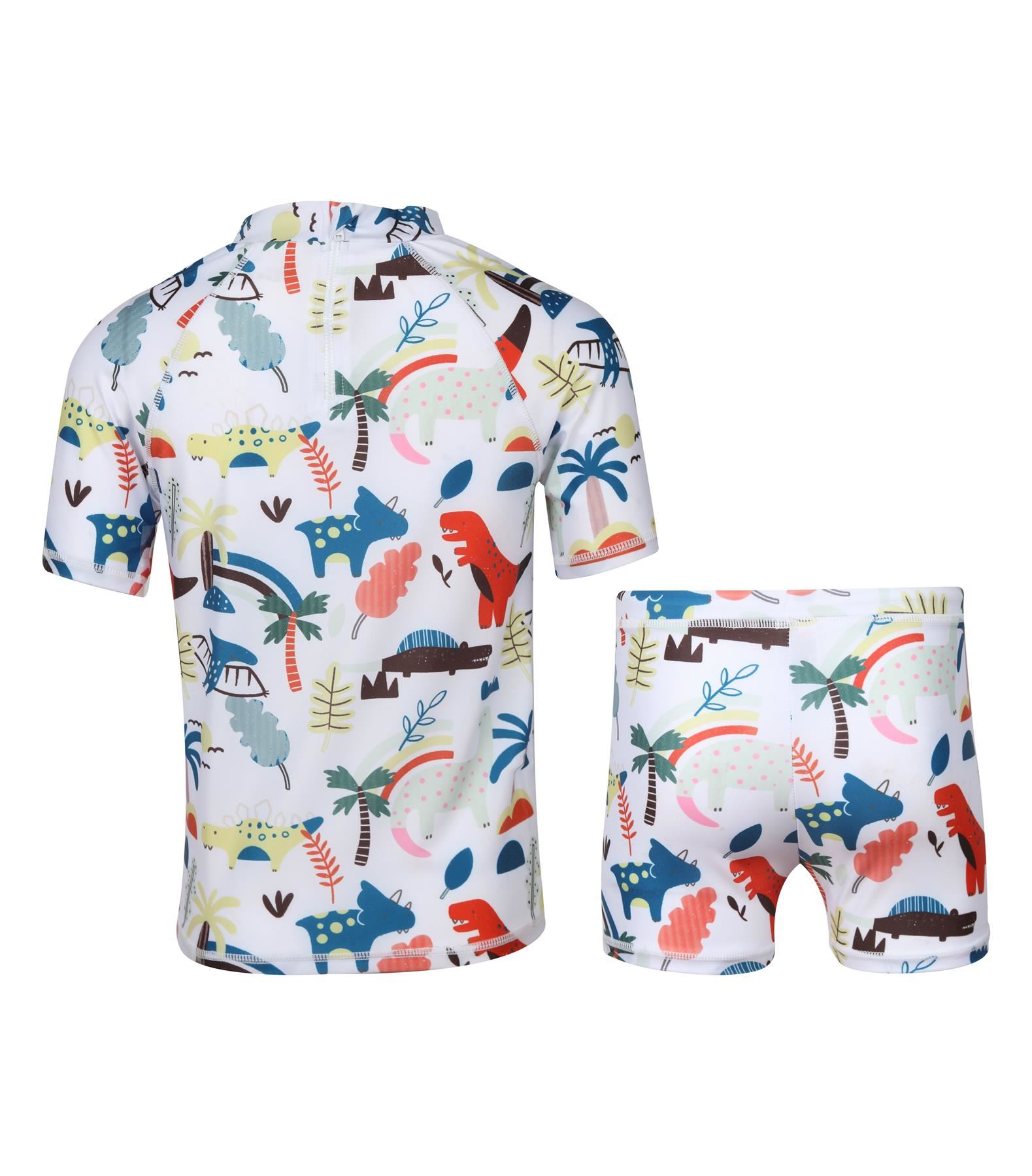 A2Z 4 Kids Boys Swimming Costume Kids Beach Bathing Swim Set Two Piece Swimsuit - Picture 42 of 79