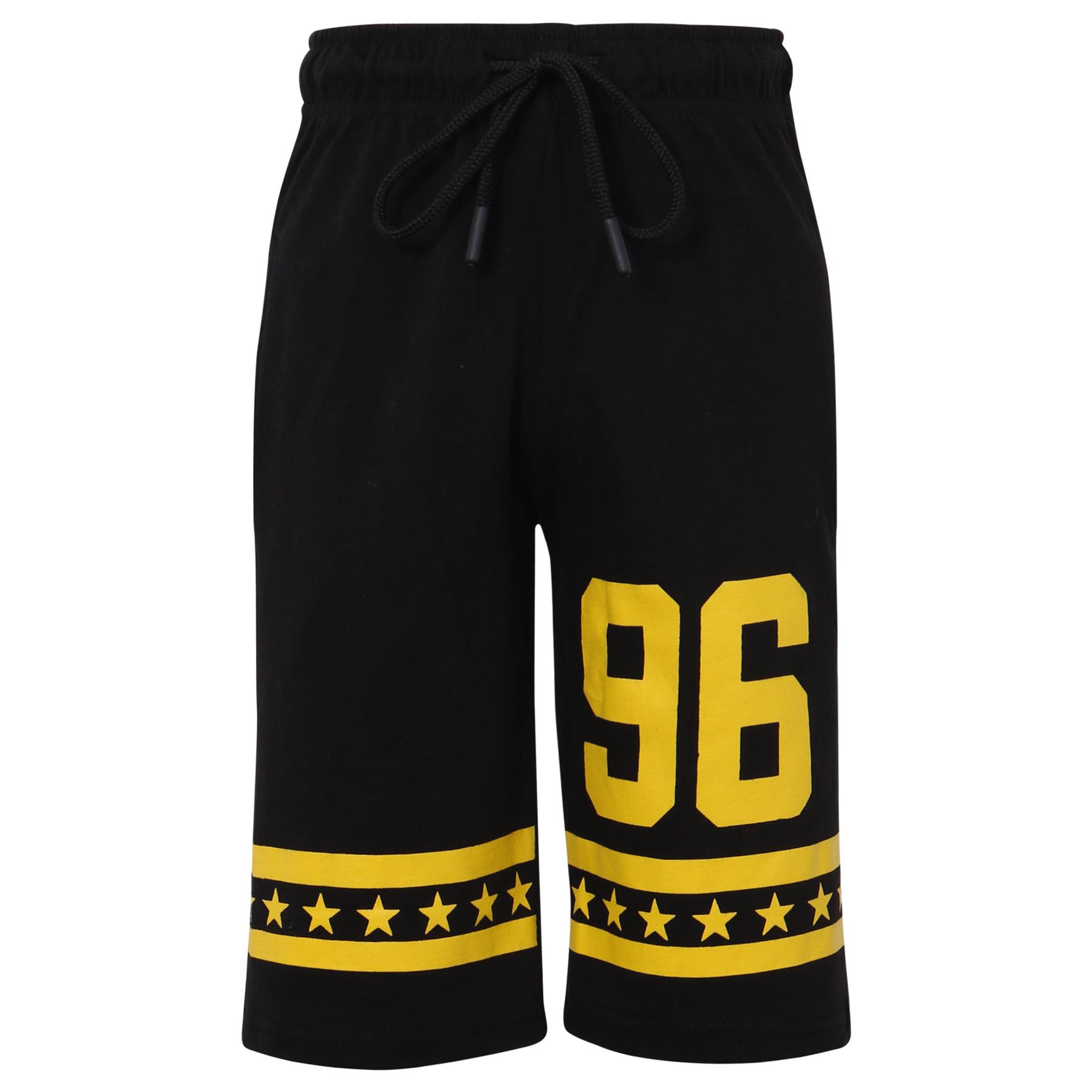 Kids Boys Girls T Shirts Shorts 100 Cotton Ny New York Top Short Set 5 13 Years Ebay