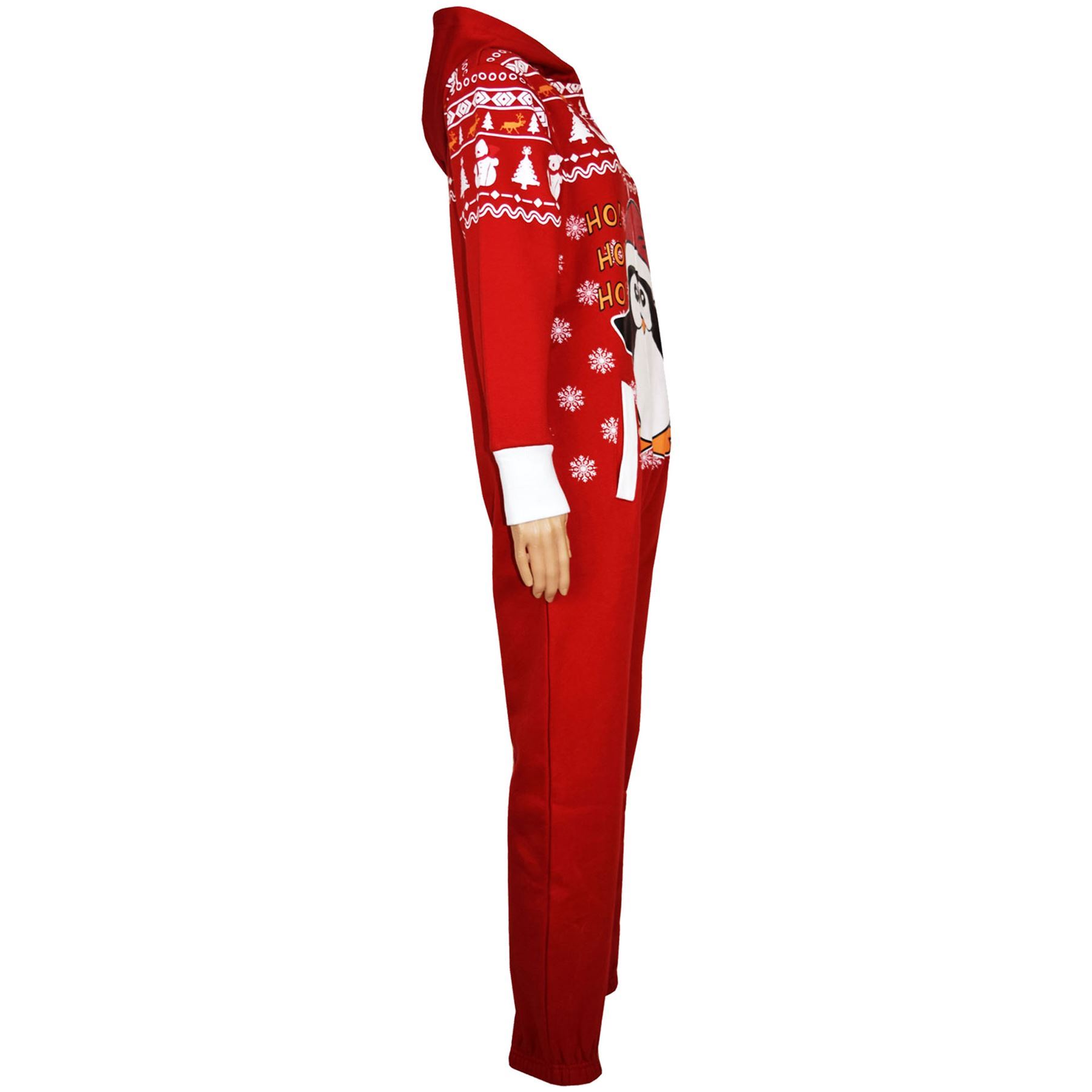 Kids Girls Boys Novelty Christmas Santa Reindeer A2Z Onesie One Piece Jumpsuit - Picture 15 of 58