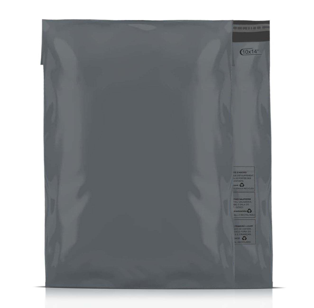 A2Z Eco-Friendly Grey Poly Mail Bag Self Seal Postal Packaging EU Safety Warning