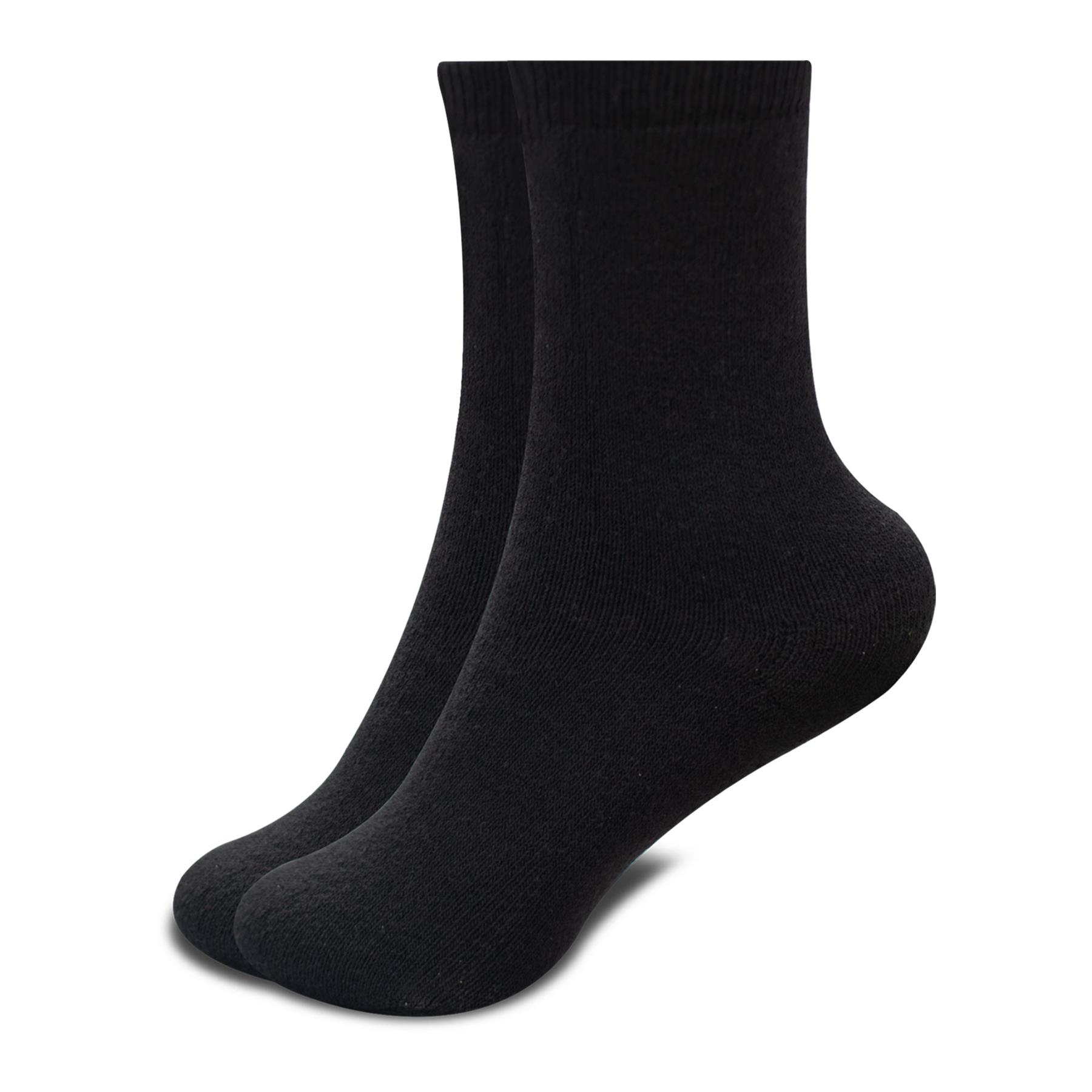 A2Z 4 Kids Girls Boys 6 Pack Thermal Sock Winter Warm Thick Insulated Cosy Socks - Picture 4 of 8