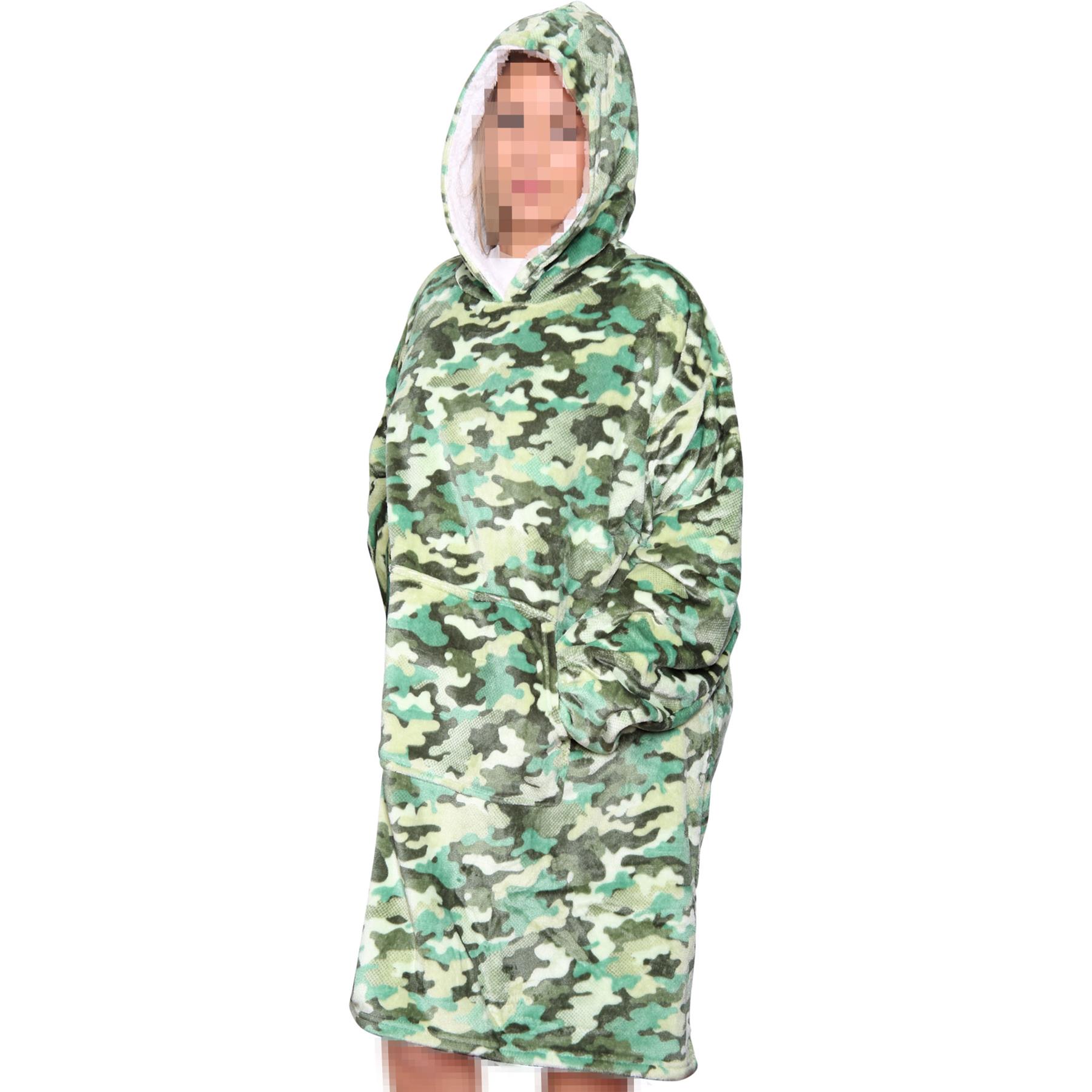 Unisex Men's Ladies Oversized Hoodie World Book Day Snuggle Super Soft Blanket - Picture 35 of 123