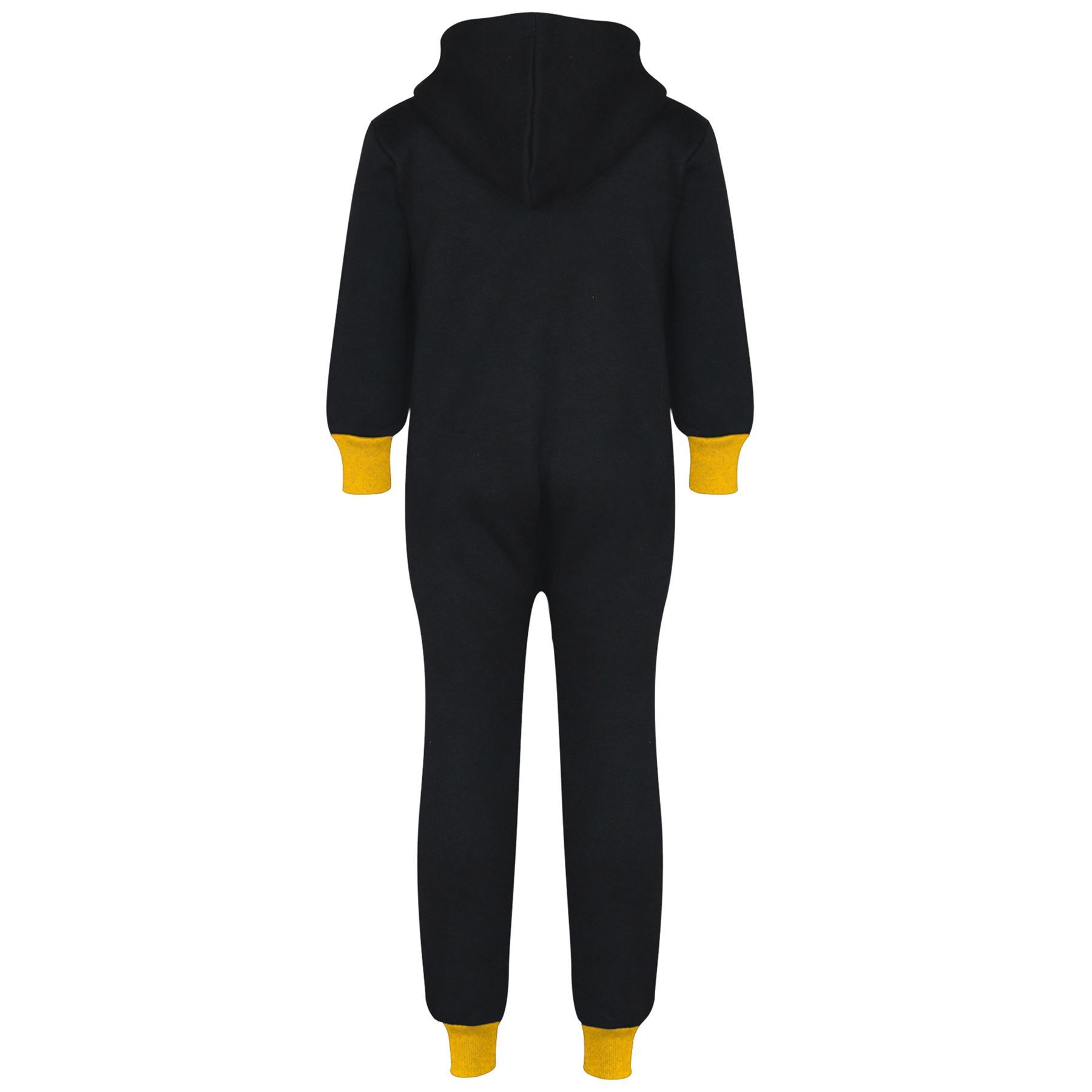 Kids Girls Boys A2Z Onesie One Piece Contrast Fleece Hoodie All In One Jumpsuit - Picture 63 of 66