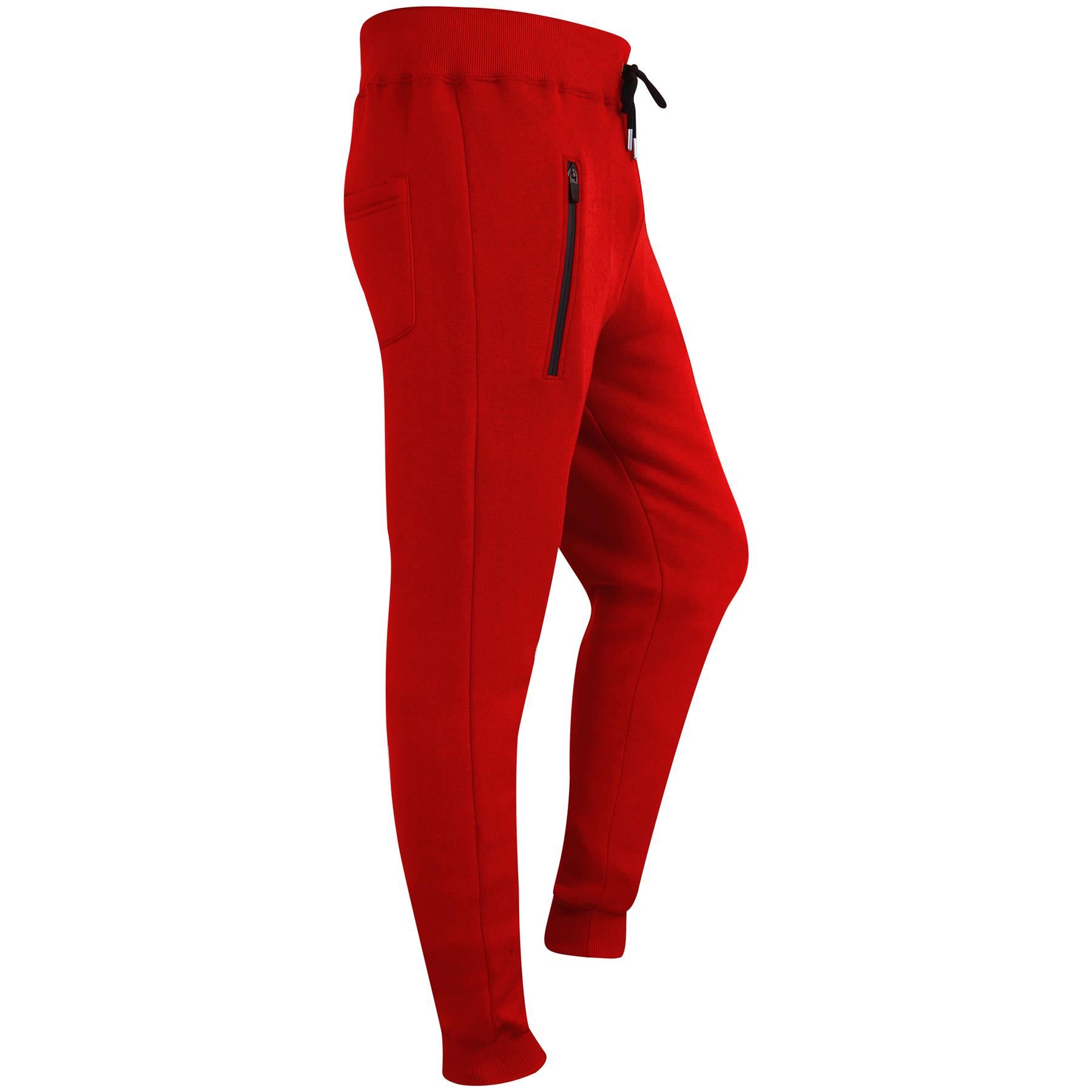 Mens Fleece Jogging Bottoms Joggers Exercise Sweatpants Gym Trousers - Picture 46 of 47