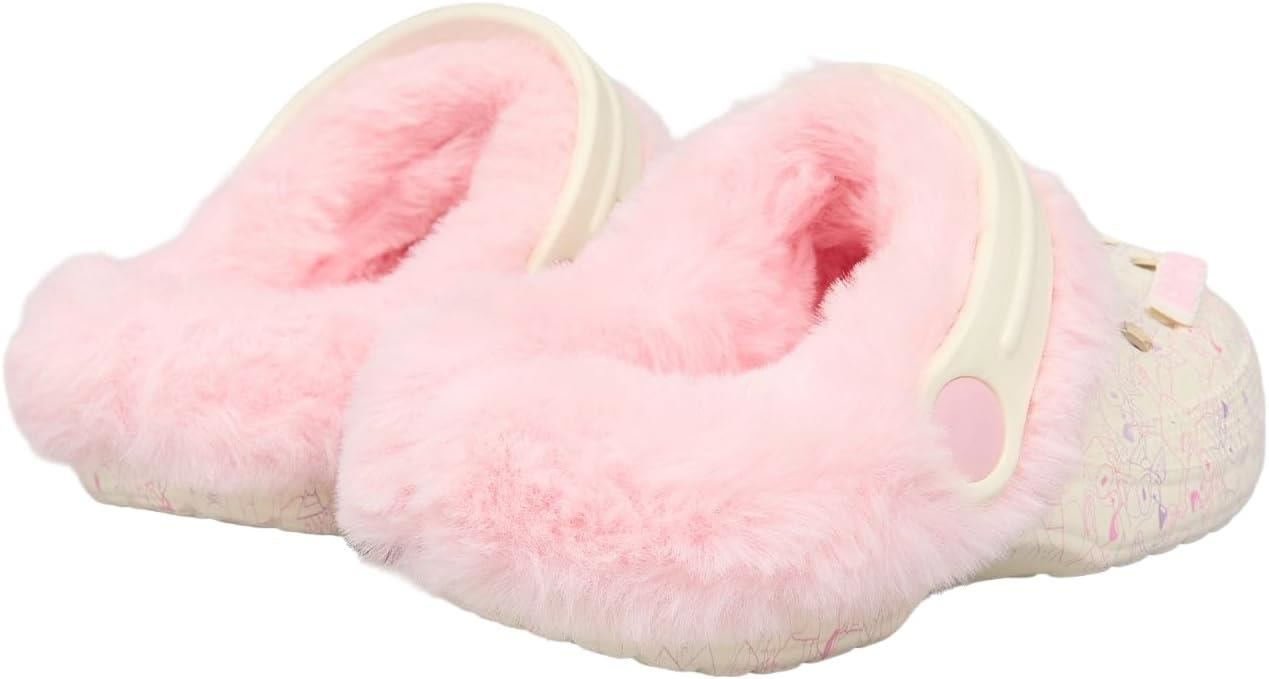 Bluey Girls Clogs Kids Fur Lined Slippers with Strap Comfortable Indoor Shoes - Picture 6 of 6