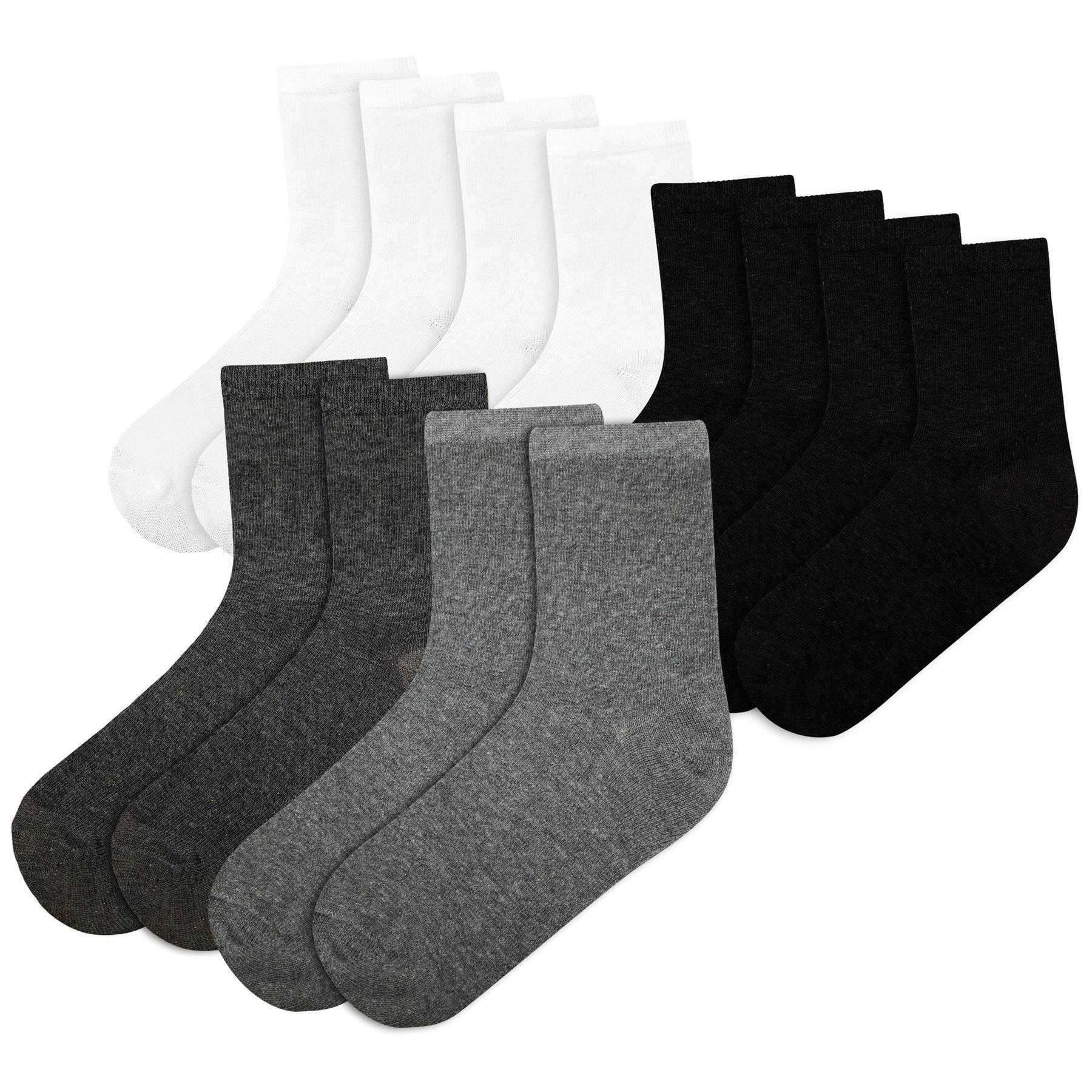 Ladies Cotton Rich Plain Socks Pack Of 6 Luxurious Soft Socks For Women - Picture 3 of 7