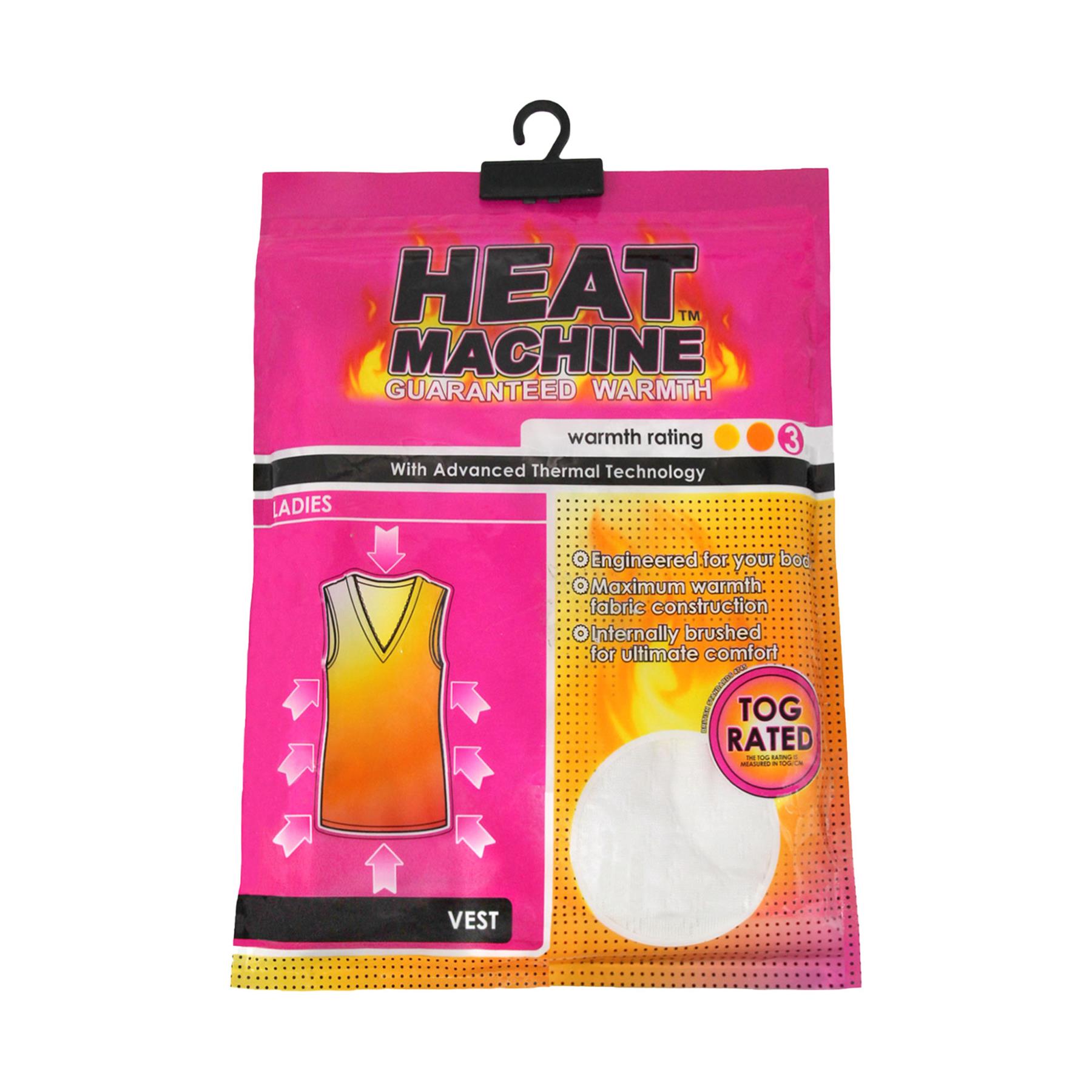 Ladies Thermal Vests Womens Tog Pointelle Extra Warm Sleeveless Thermal T Shirt - Picture 4 of 4