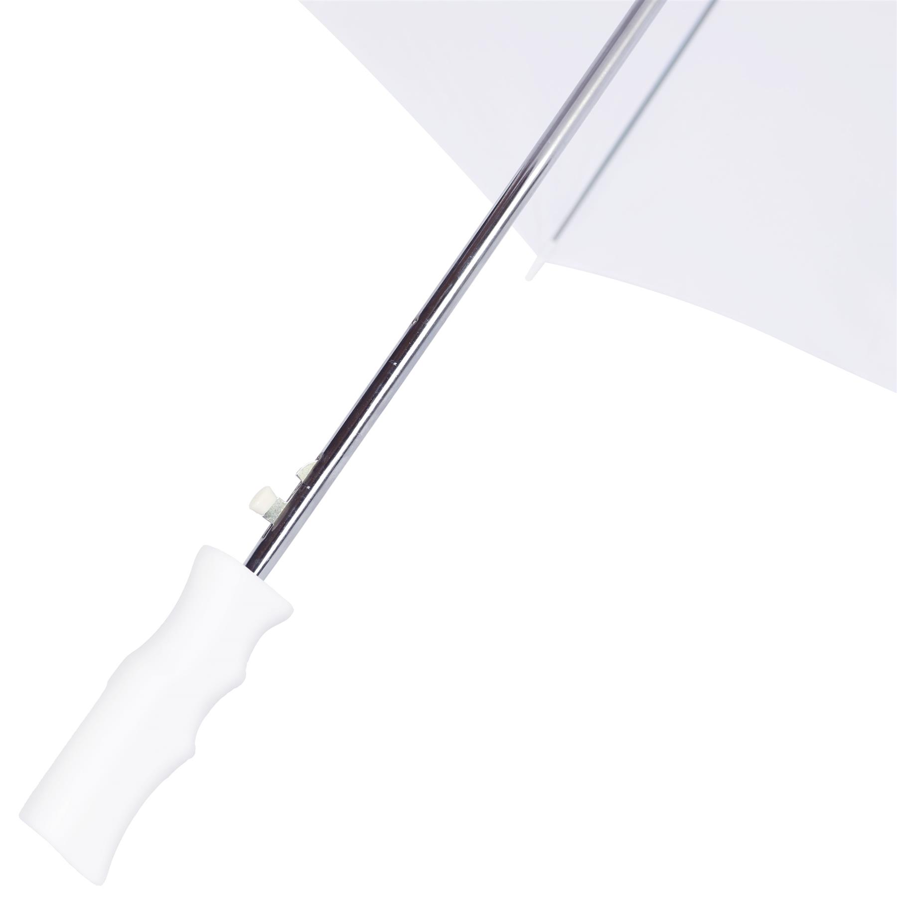 Wedding Umbrella 46" Auto Open Bridal Brolly Ideal For Photoshoot Outdoor Canopy - Picture 13 of 21