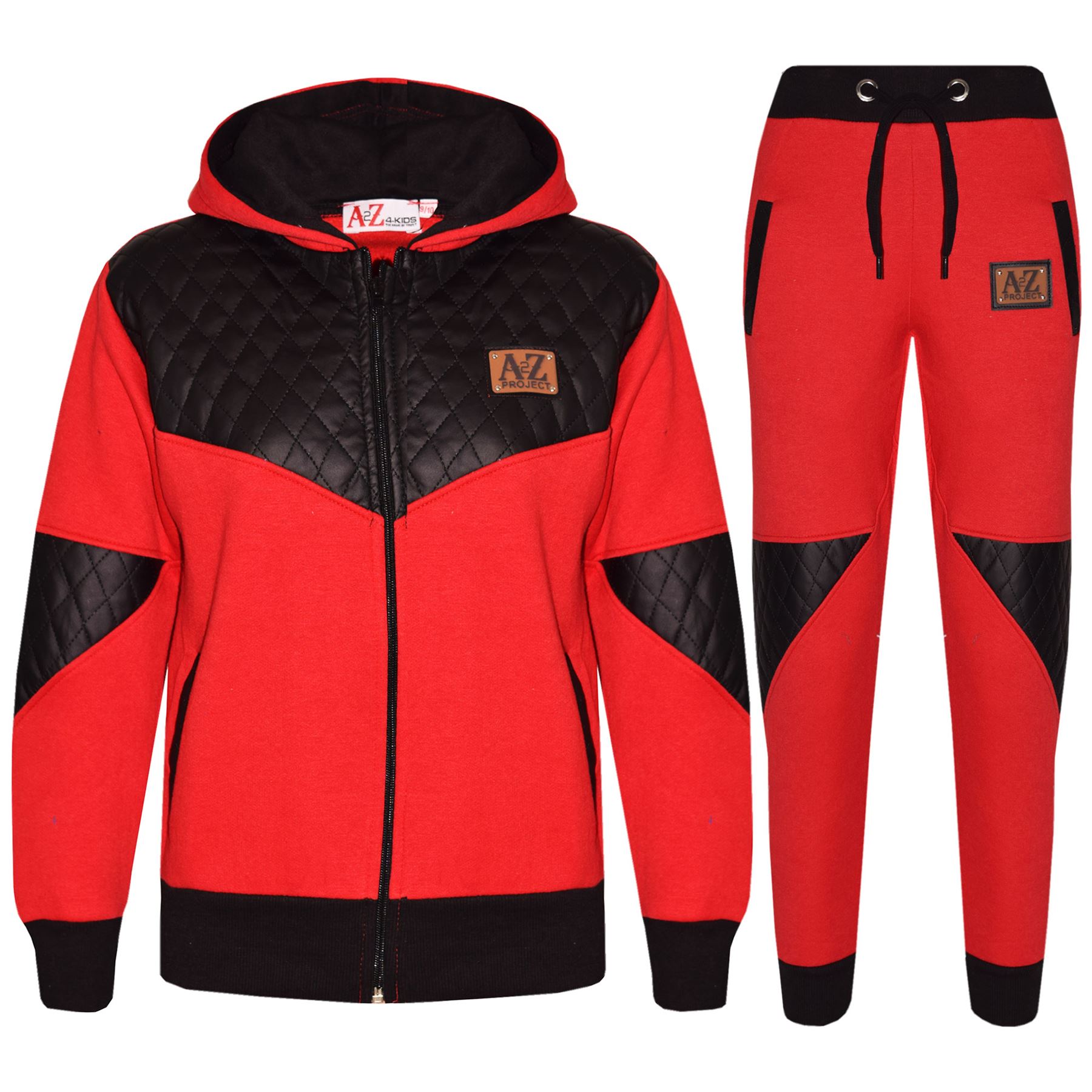Bambini Tuta di Design A2Z Progetto Top Fondo da Jogging con zip
