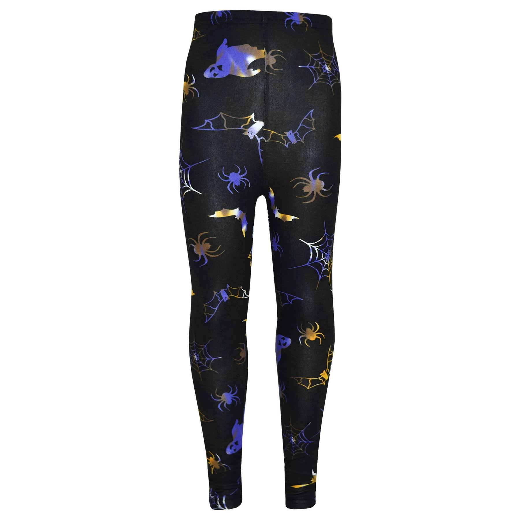 Girls Halloween Legging Spider  Skull Print Leggings Fancy Costume 3