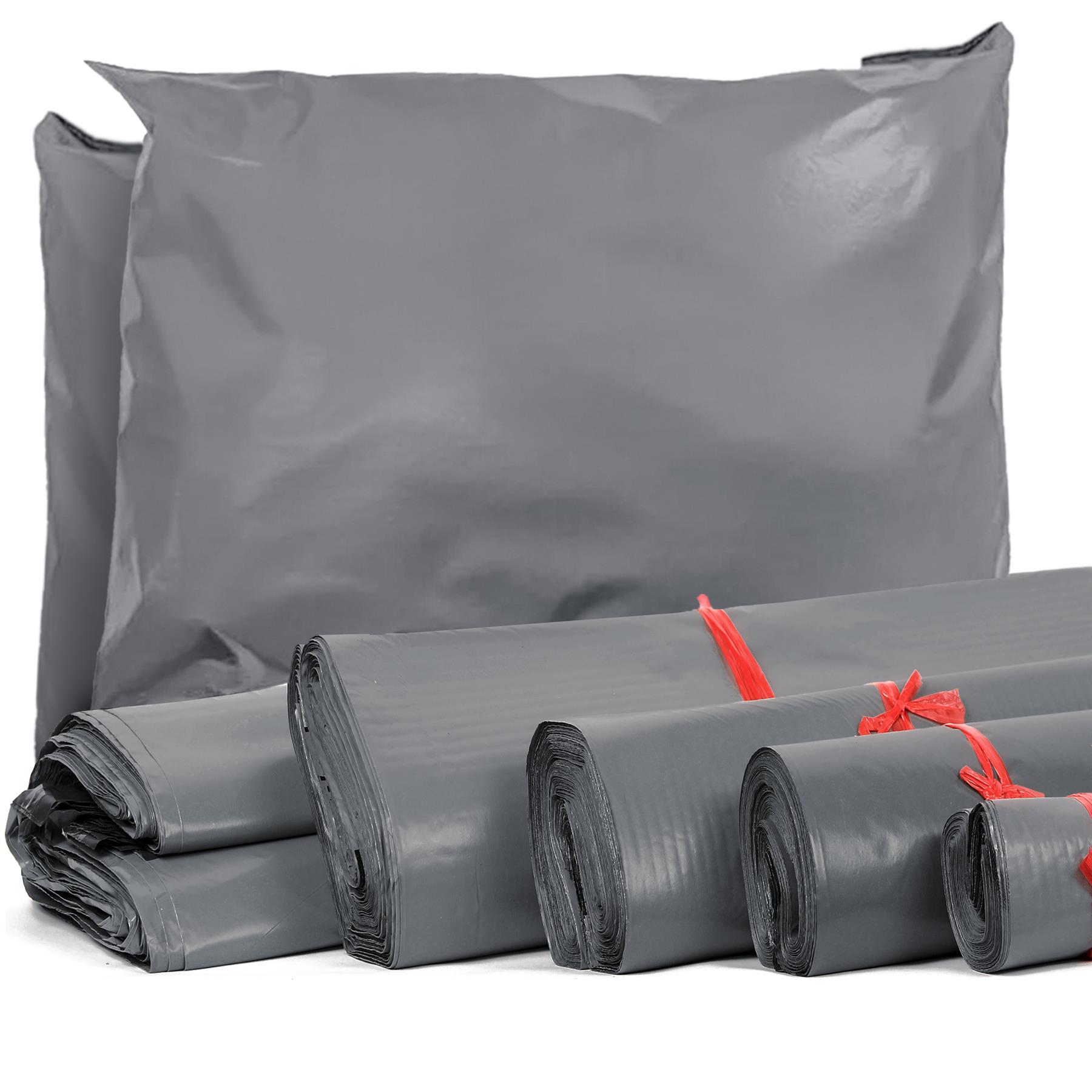 A2Z Eco-Friendly Grey Poly Mail Bag Self Seal Postal Packaging EU Safety Warning