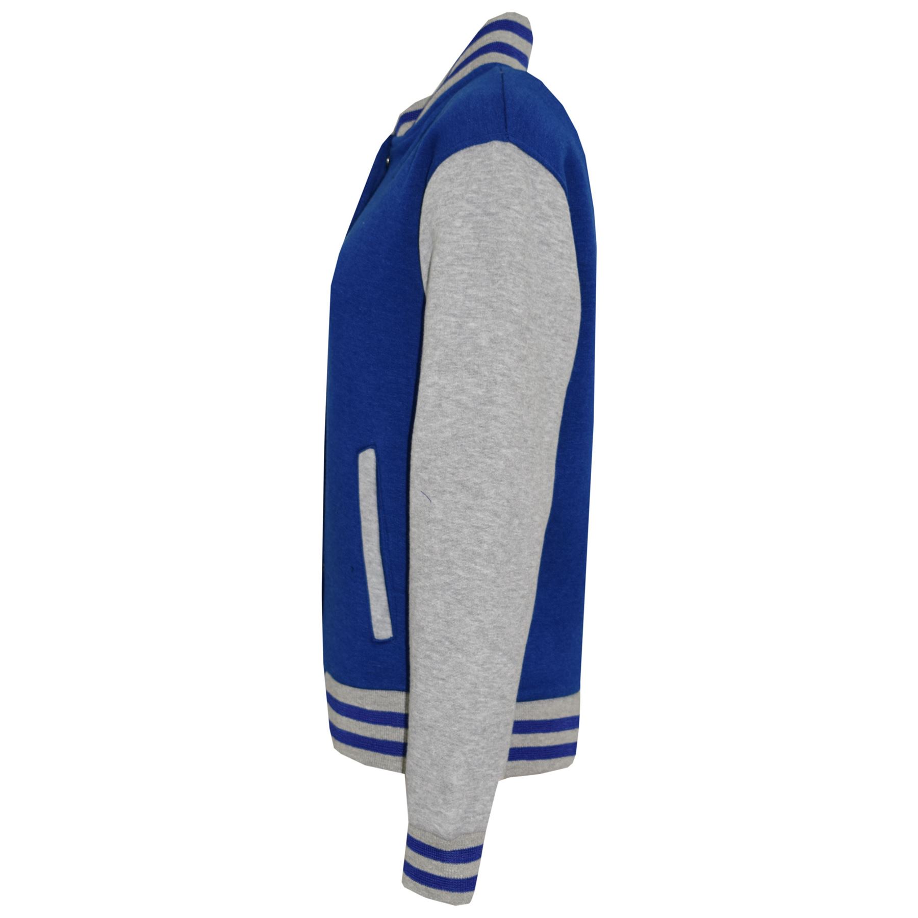 Kids B.B Plain Jacket Varsity Style Long Sleeve Coat Girls Boys Age 2-13 Years - Picture 96 of 106