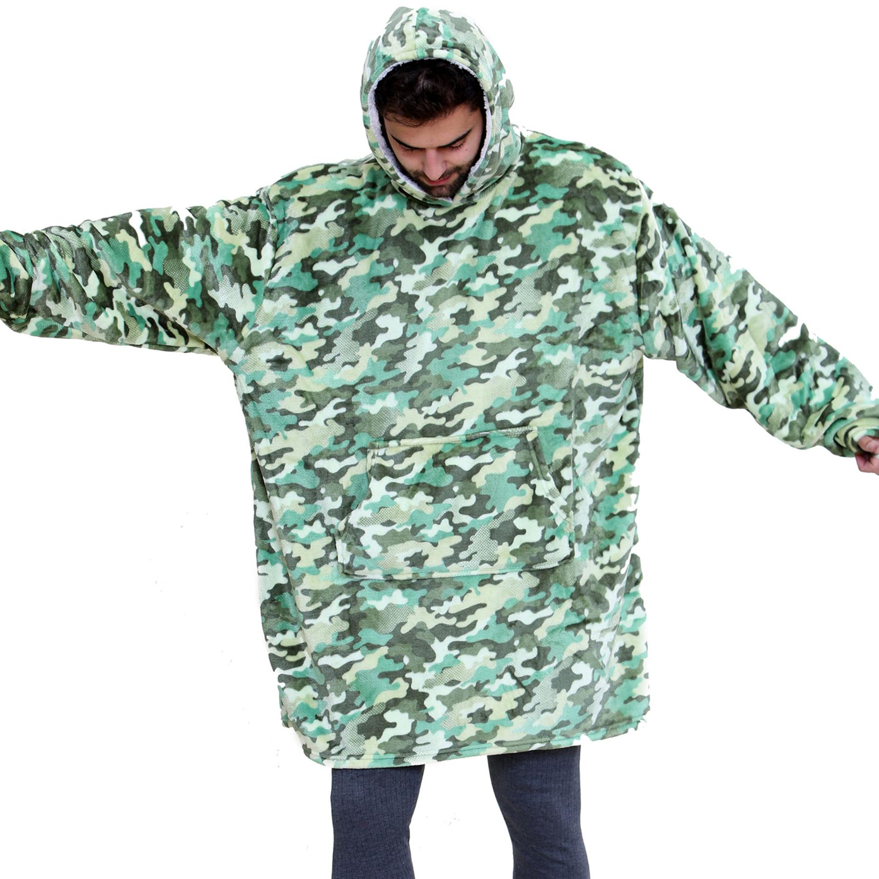 Unisex Men's Ladies Oversized Hoodie World Book Day Snuggle Super Soft Blanket - Picture 39 of 123