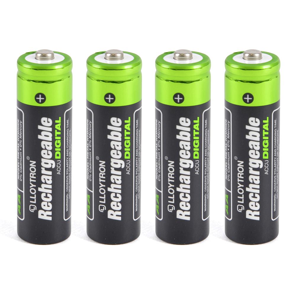 Akumulator cyfrowy A2Z NiMH 1300mAh wytrzyma długi rozmiar AA opakowanie 4 szt. - Zdjęcie 2 z 3