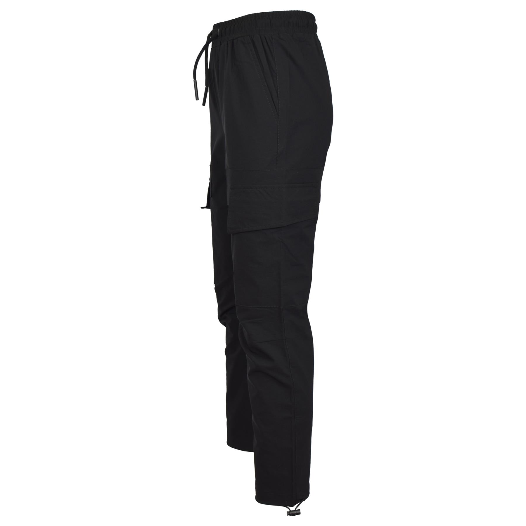 A2Z 4 Kids Boys Active Cargo Trousers Elasticated Waist Slim Fit Joggers Pants - Picture 6 of 11