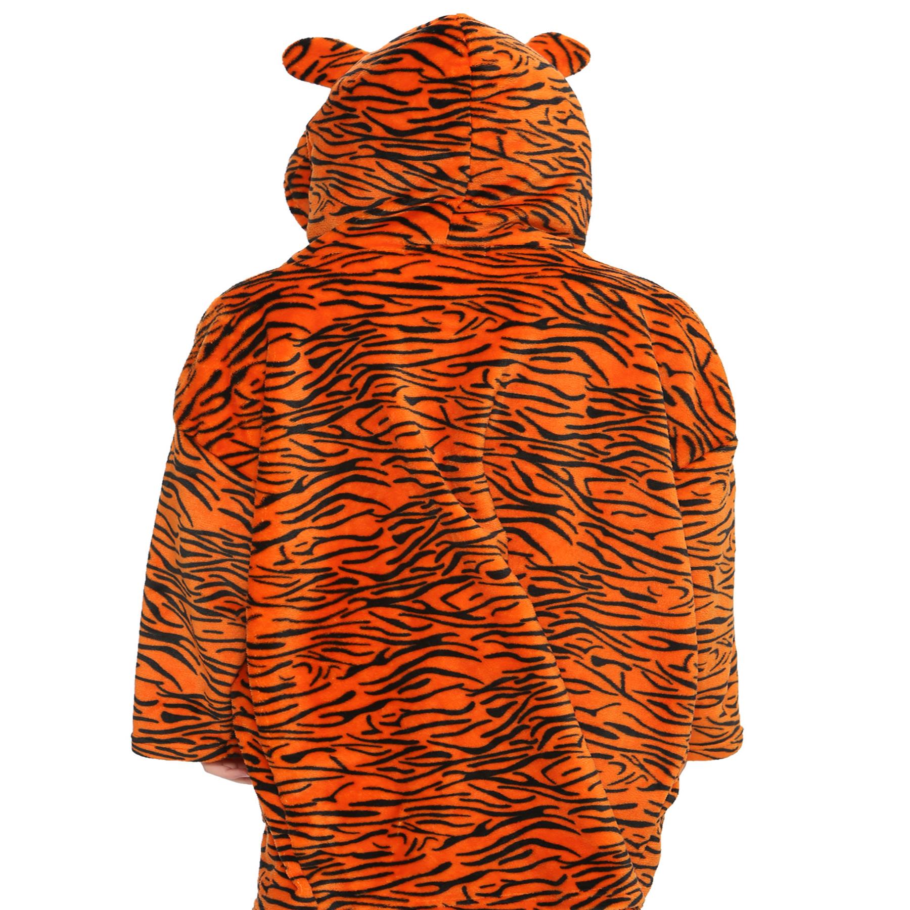 Unisex Hombres Damas Sudadera con Capucha de Gran Tamaño Animal Acurrucarse Manta Súper Suave Cálida Vellón - Imagen 102 de 104