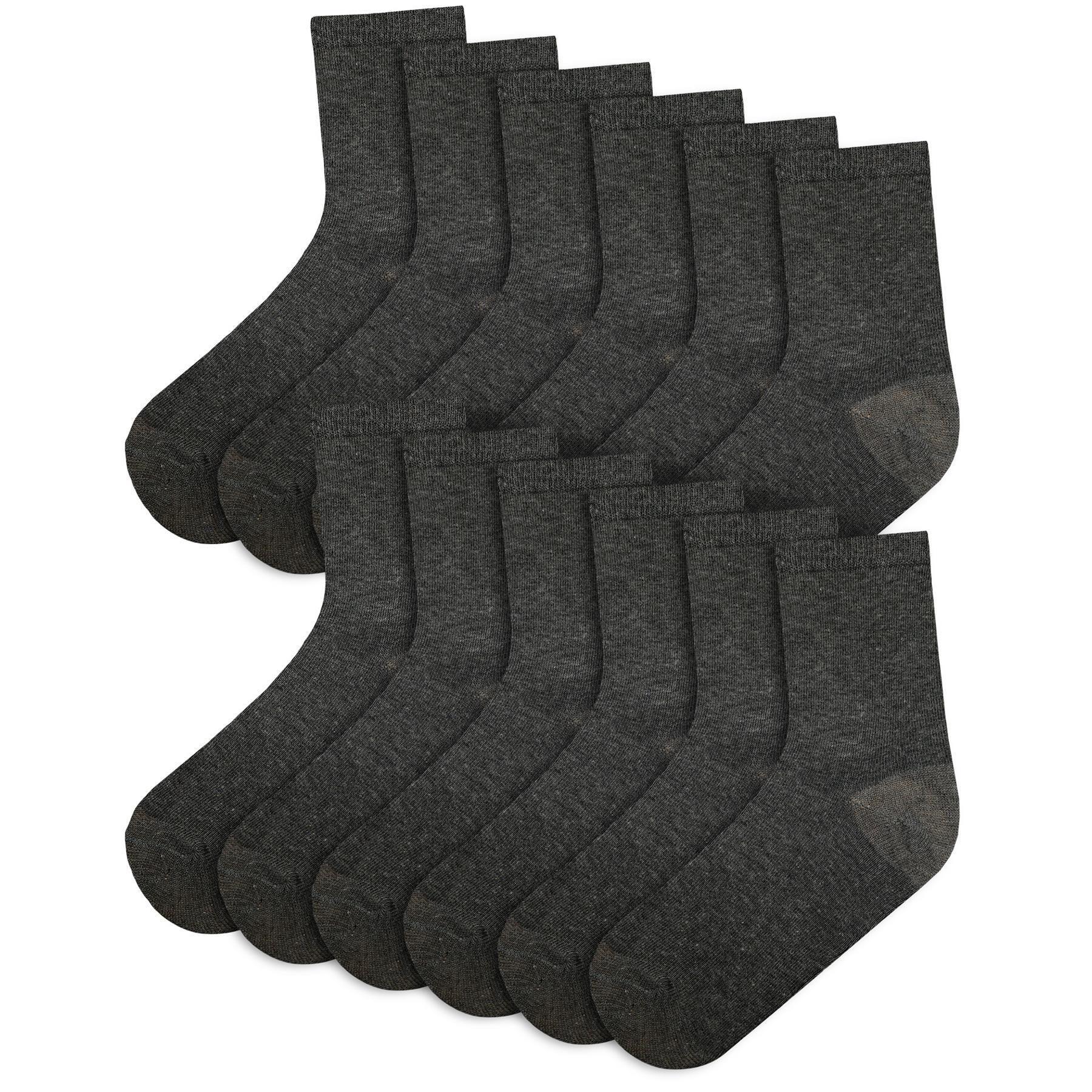 Ladies Cotton Rich Plain Socks Pack Of 6 Luxurious Soft Socks For Women - Picture 4 of 7