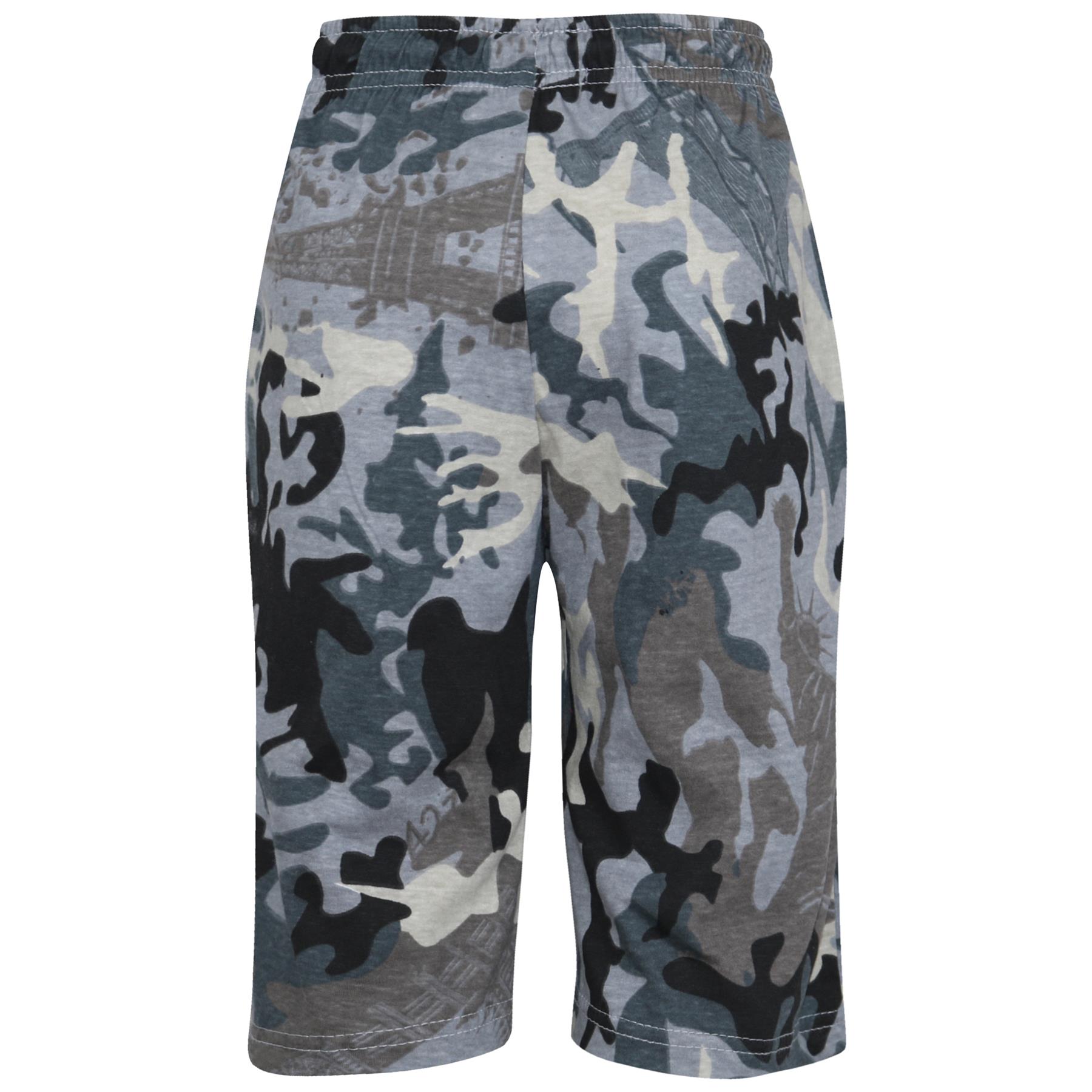 Juego de camisetas y pantalones cortos con panel de contraste de color para niños ropa de verano niñas niños de 5-13 años - Imagen 19 de 41