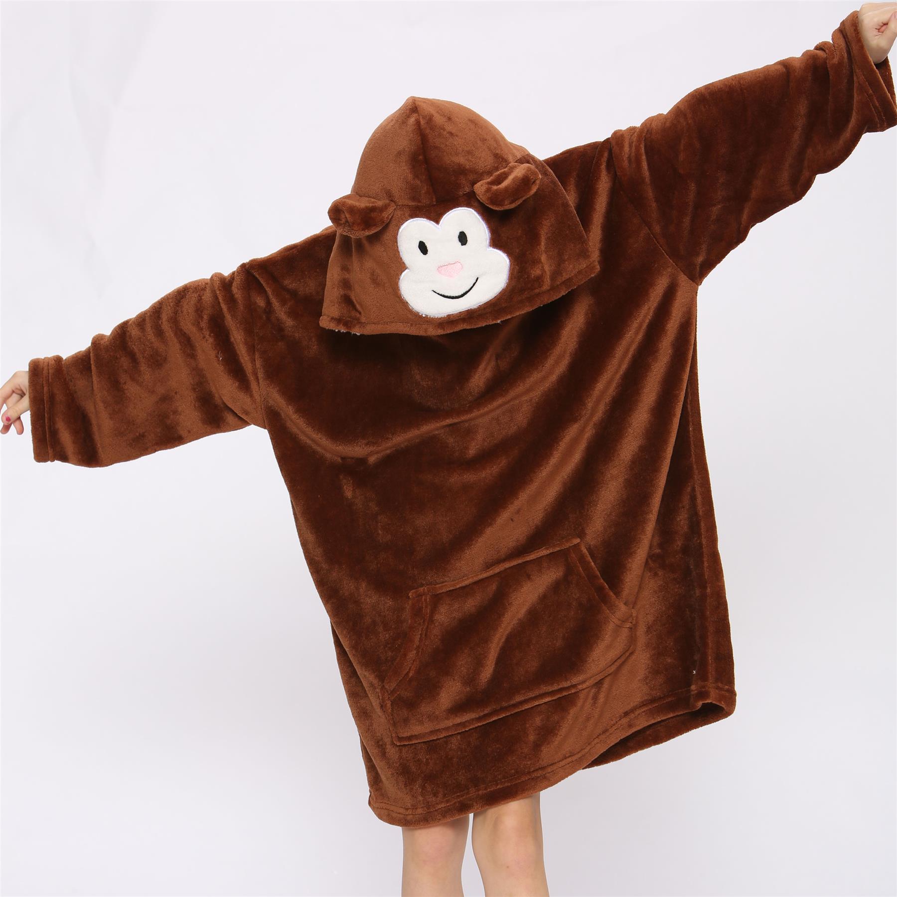 Unisex Men's Ladies Oversized Hoodie World Book Day Snuggle Super Soft Blanket - Picture 68 of 123