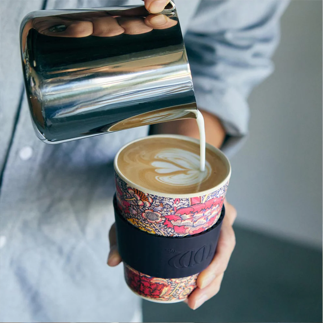 Ecoffee Cup Reusable Eco-Friendly Plant Based Coffee Cups 8oz - 14oz - Picture 164 of 164