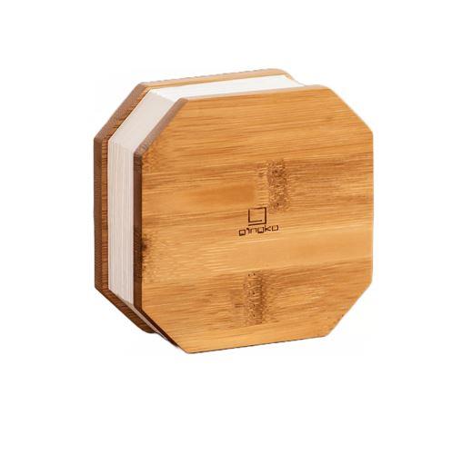 Accordion LED Light Desk Lamp Rechargeable Via USB Gingko Natural Wood / Velvet - Picture 12 of 57