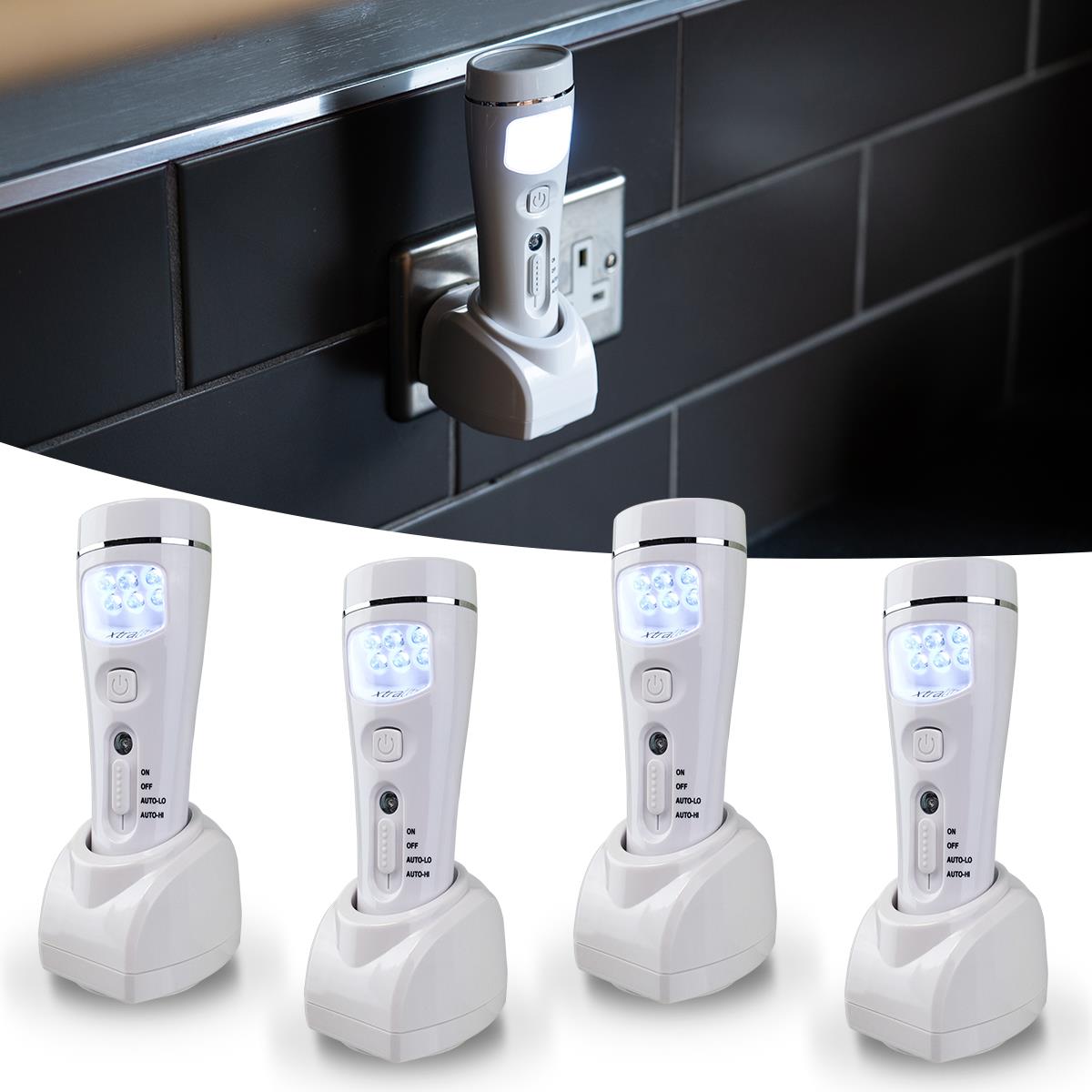 Xtralite NiteSafe Maxi LED Nightlight Torch With Power Failure Light Multi Packs - Picture 13 of 15
