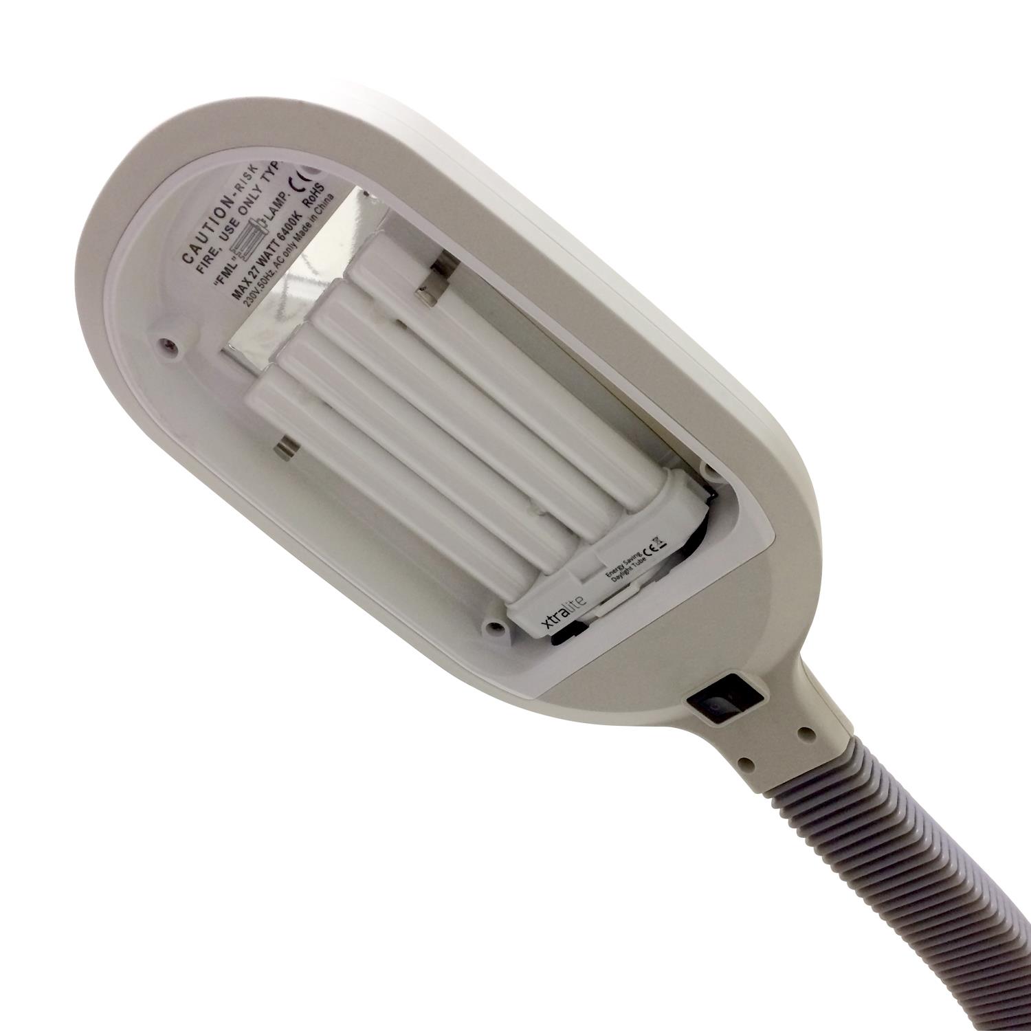 Xtralite 27w Replacement Daylight Bulb 4 Pin GX10Q4 Tube (6500k