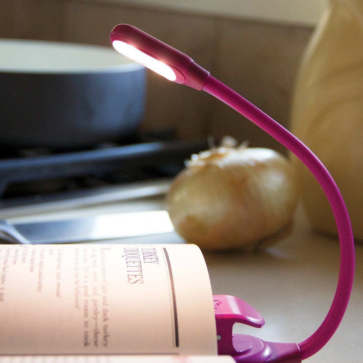 Mighty Bright WonderFlex 2 LED Clip On Book Light With Adjustable Silcone Neck - 第 13/20 張圖片