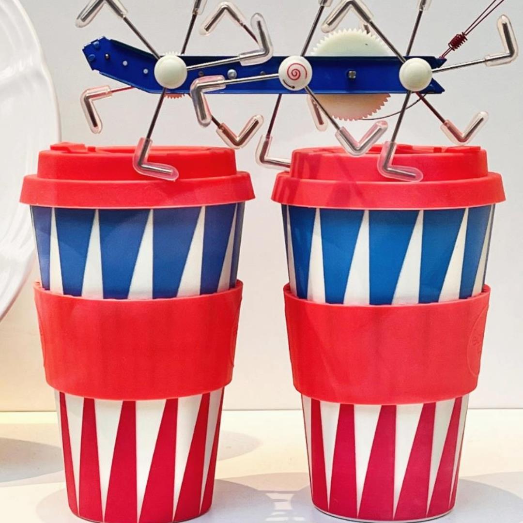 Ecoffee Cup Reusable Eco-Friendly Plant Based Coffee Cups 8oz - 14oz - Picture 35 of 164