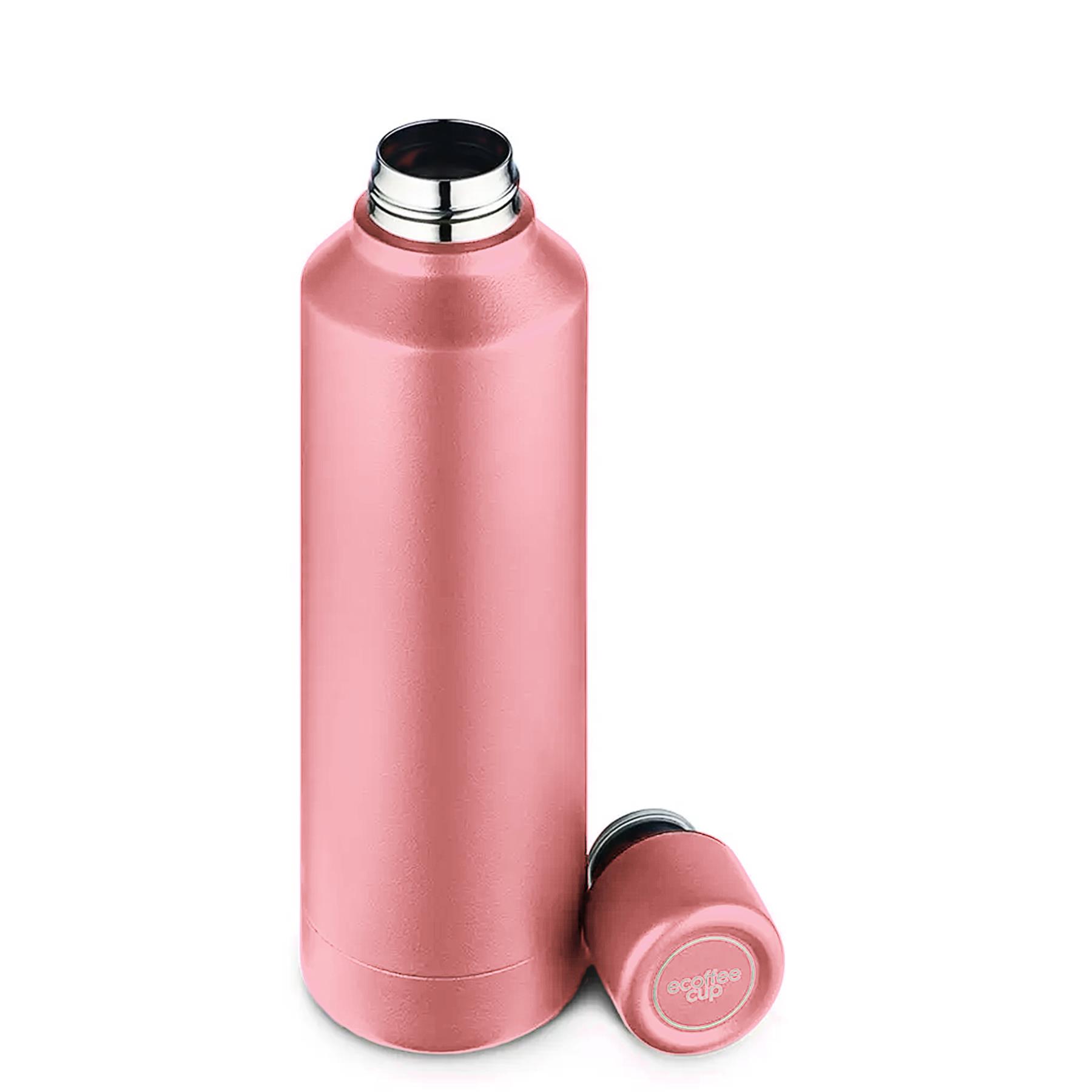 17oz 500ml Ecoffee Cup Reusable Stainless Steel Water Bottle Vacuum Flask - Picture 9 of 25
