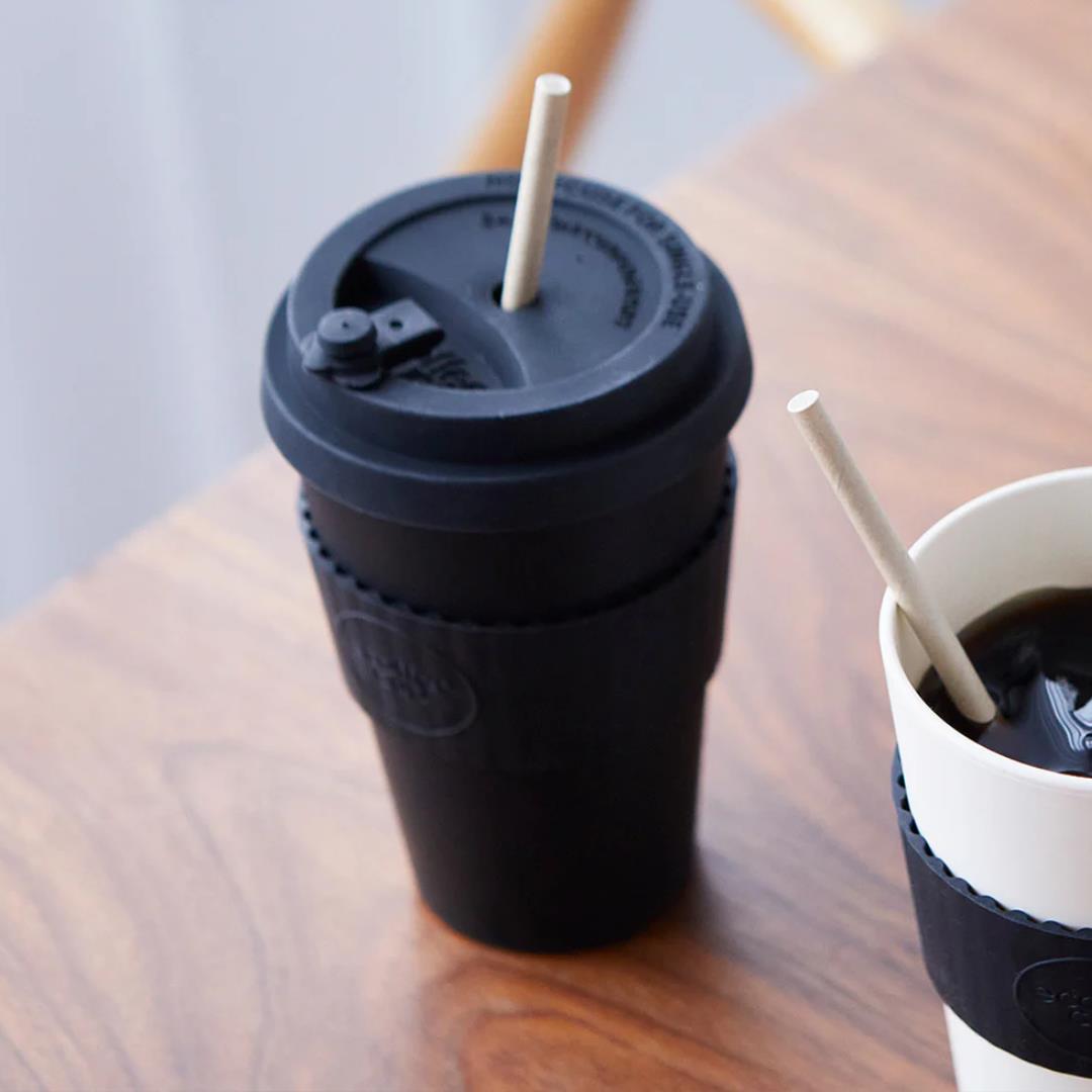 Ecoffee Cup Reusable Eco-Friendly Plant Based Coffee Cups 8oz - 14oz - Picture 69 of 164