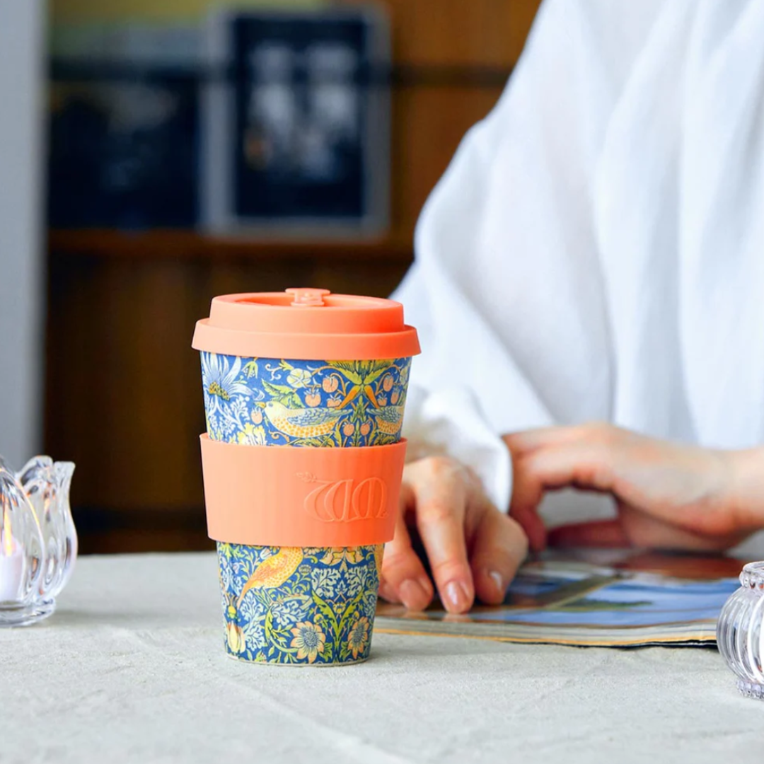 Ecoffee Cup Reusable Eco-Friendly Plant Based Coffee Cups 8oz - 14oz - Picture 156 of 164