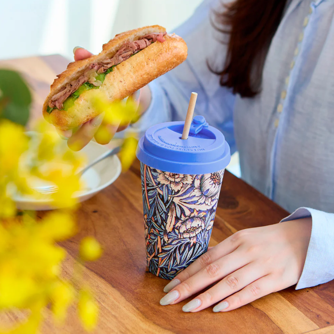 Ecoffee Cup Reusable Eco-Friendly Plant Based Coffee Cups 8oz - 14oz - Picture 152 of 164