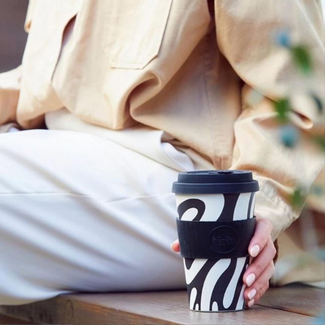 Ecoffee Cup Reusable Eco-Friendly Plant Based Coffee Cups 8oz - 14oz - Picture 79 of 164