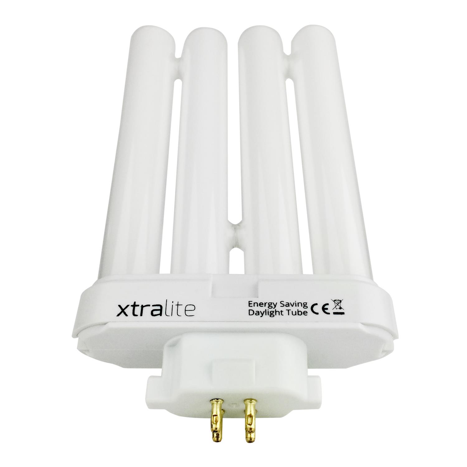 Xtralite 27w Replacement Daylight Bulb 4 Pin GX10Q4 Tube (6500k