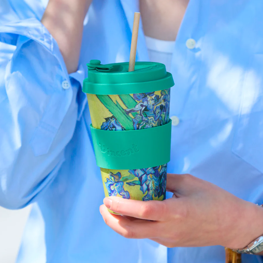 Ecoffee Cup Reusable Eco-Friendly Plant Based Coffee Cups 8oz - 14oz - Picture 121 of 164