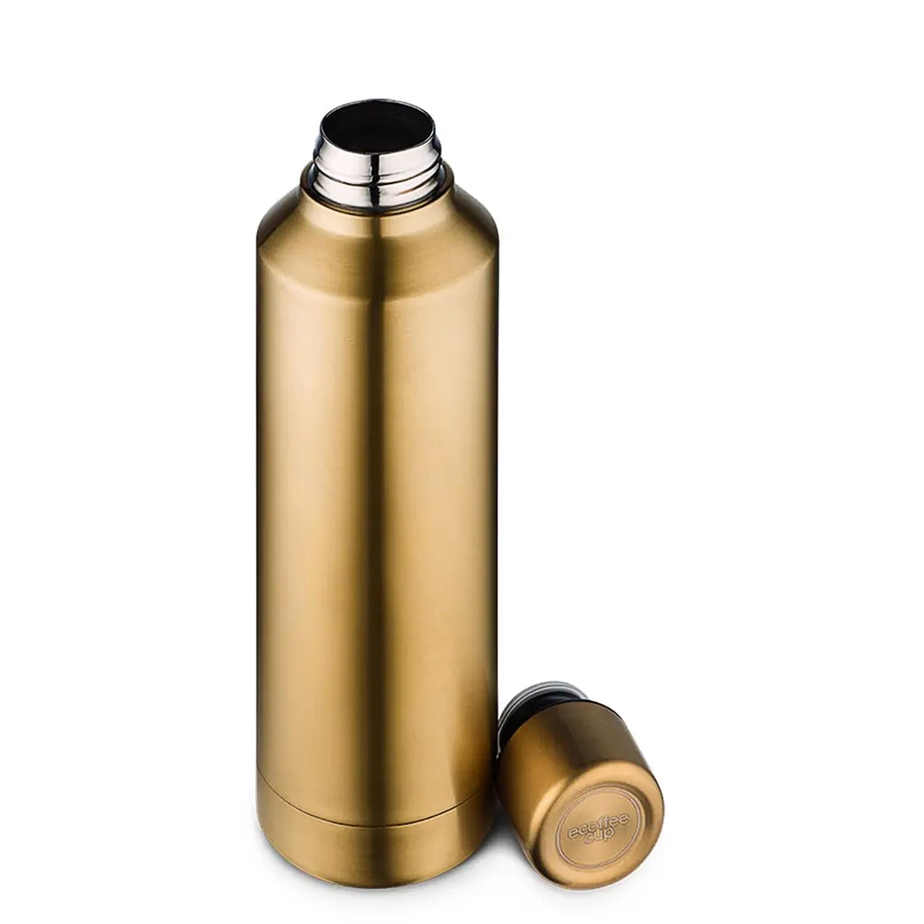 17oz 500ml Ecoffee Cup Reusable Stainless Steel Water Bottle Vacuum Flask - Picture 12 of 25
