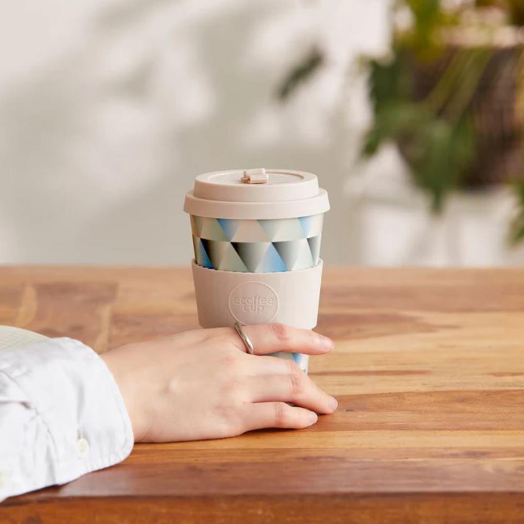 Ecoffee Cup Reusable Eco-Friendly Plant Based Coffee Cups 8oz - 14oz - Picture 106 of 164