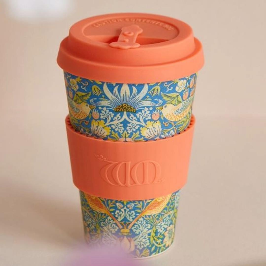 Ecoffee Cup Reusable Eco-Friendly Plant Based Coffee Cups 8oz - 14oz - Picture 157 of 164