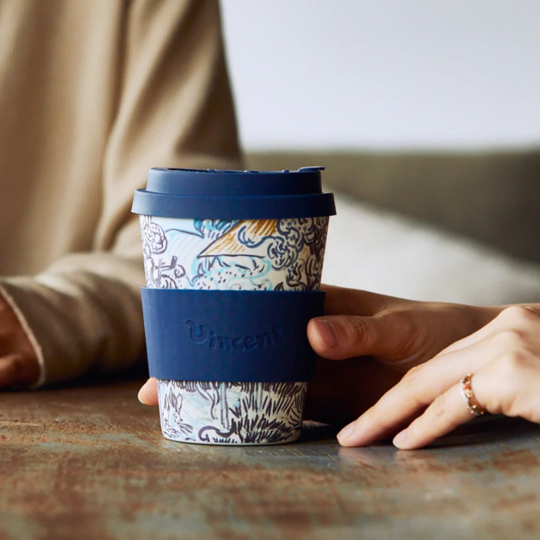 Ecoffee Cup Reusable Eco-Friendly Plant Based Coffee Cups 8oz - 14oz - Picture 124 of 164