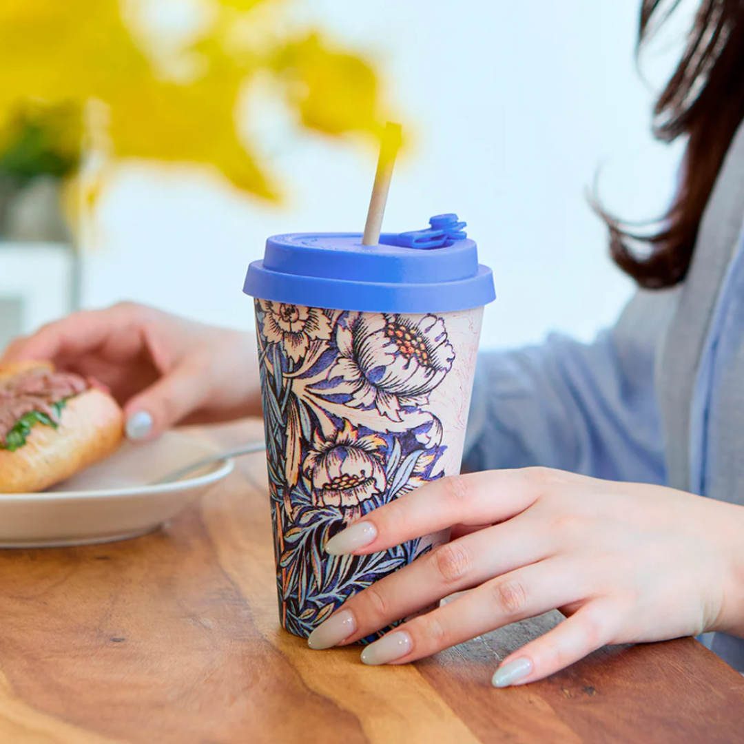 Ecoffee Cup Reusable Eco-Friendly Plant Based Coffee Cups 8oz - 14oz - Picture 151 of 164