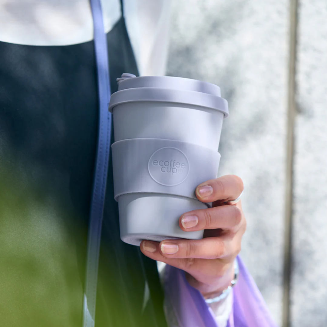 Ecoffee Cup Reusable Eco-Friendly Plant Based Coffee Cups 8oz - 14oz - Picture 56 of 164