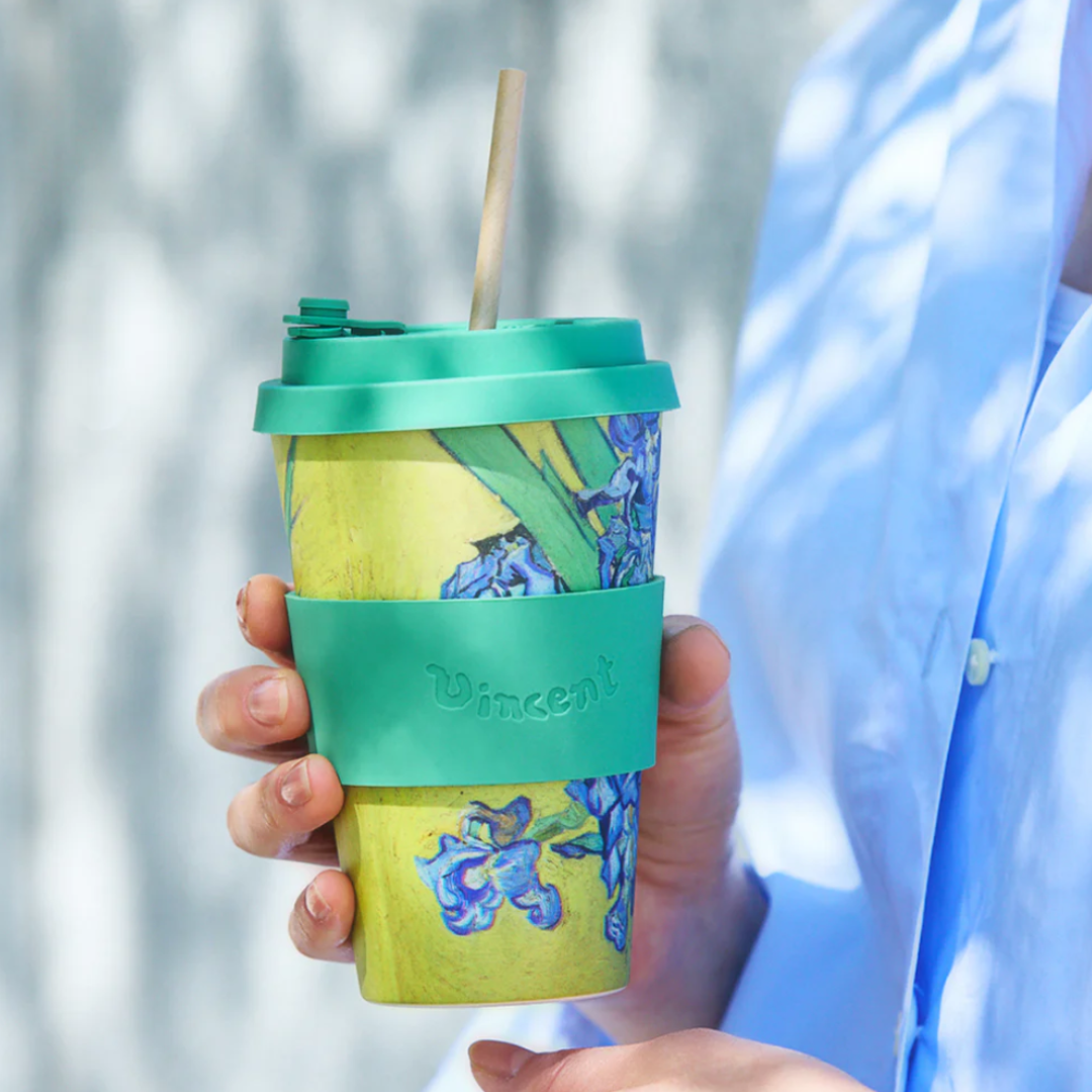 Ecoffee Cup Reusable Eco-Friendly Plant Based Coffee Cups 8oz - 14oz - Picture 120 of 164