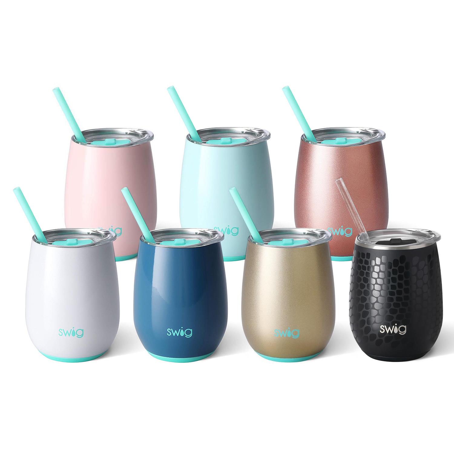 swig tumbler with straw