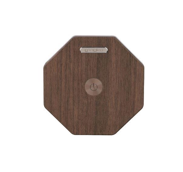 LED Desk Lamp Hexagon Twist Light Natural Wood Tyvek Paper Rechargeable 12cm - Picture 14 of 21