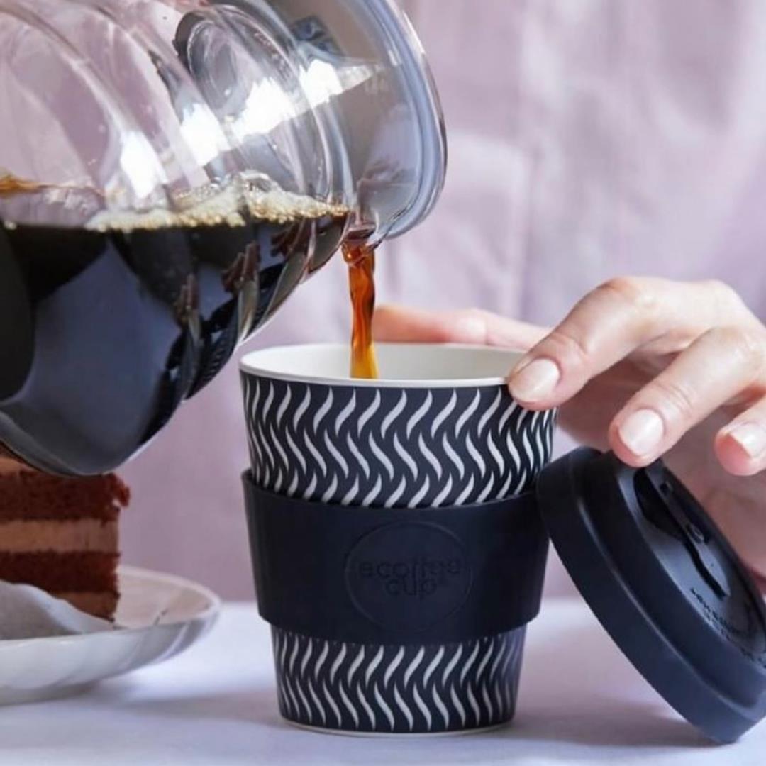 Reusable Coffee Cup Mug Plant-Based Melamine Free Plastic Free Eco Tumbler 8oz - Picture 51 of 55