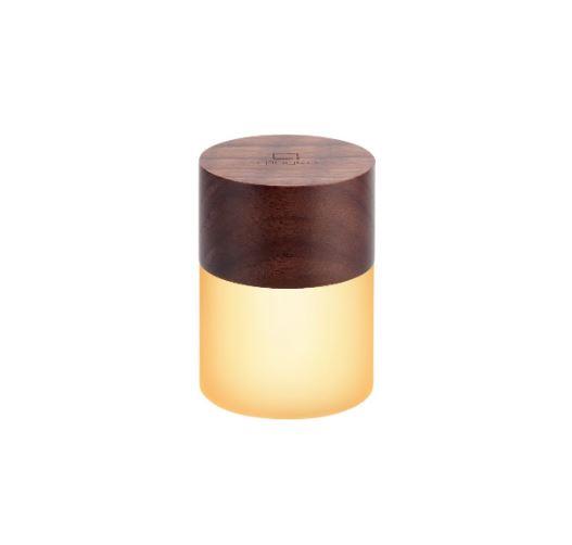 Colour Changing LED Desk Light Natural Wood RGB Gingko Mini Lemelia Lamp - Picture 18 of 28