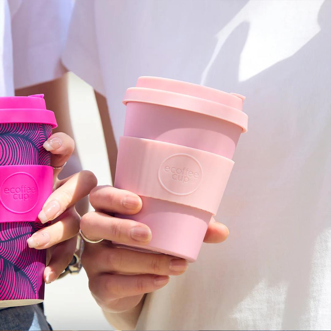 Ecoffee Cup Reusable Eco-Friendly Plant Based Coffee Cups 8oz - 14oz - Picture 74 of 164